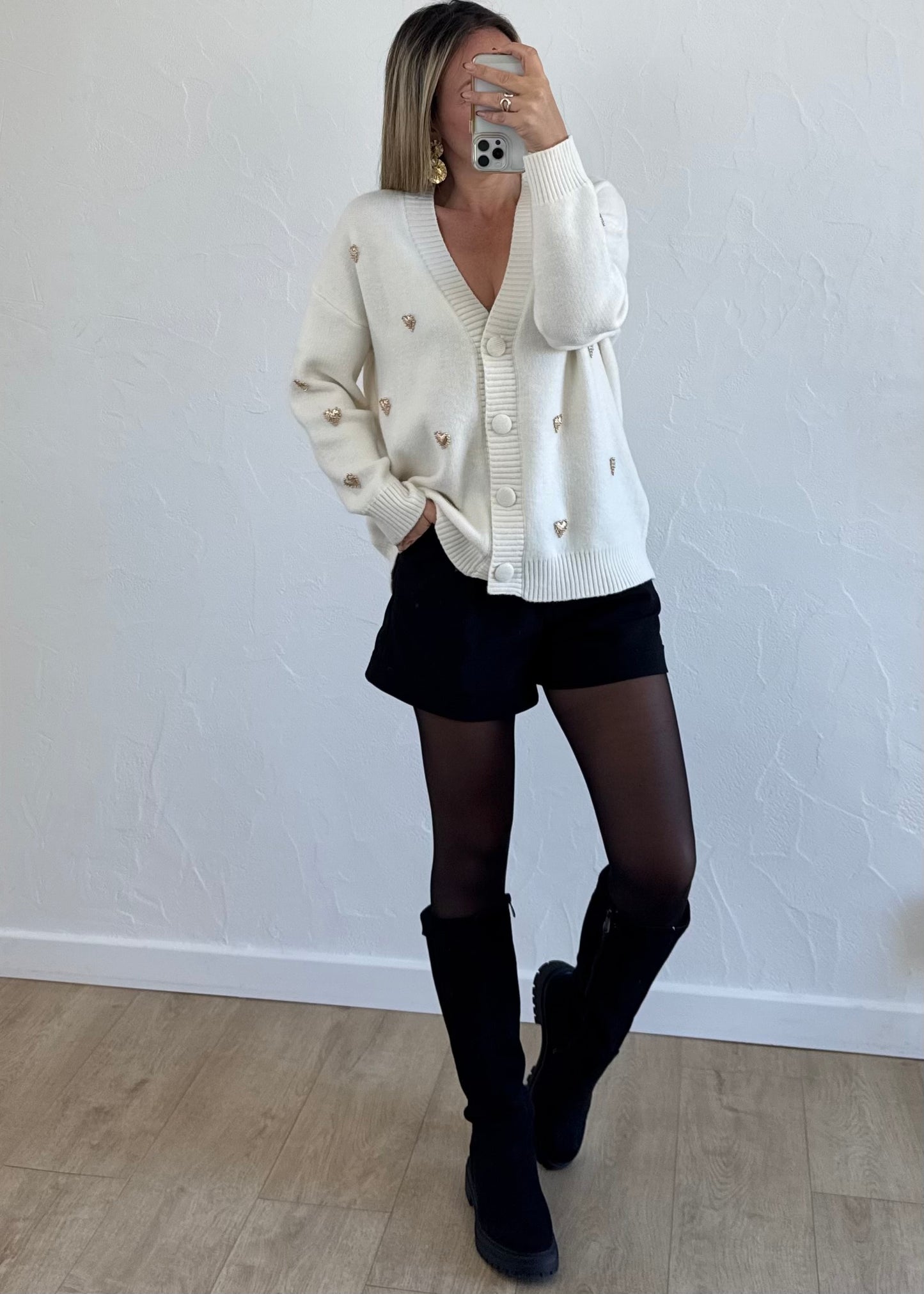 Gilet AURELLINE Ecru