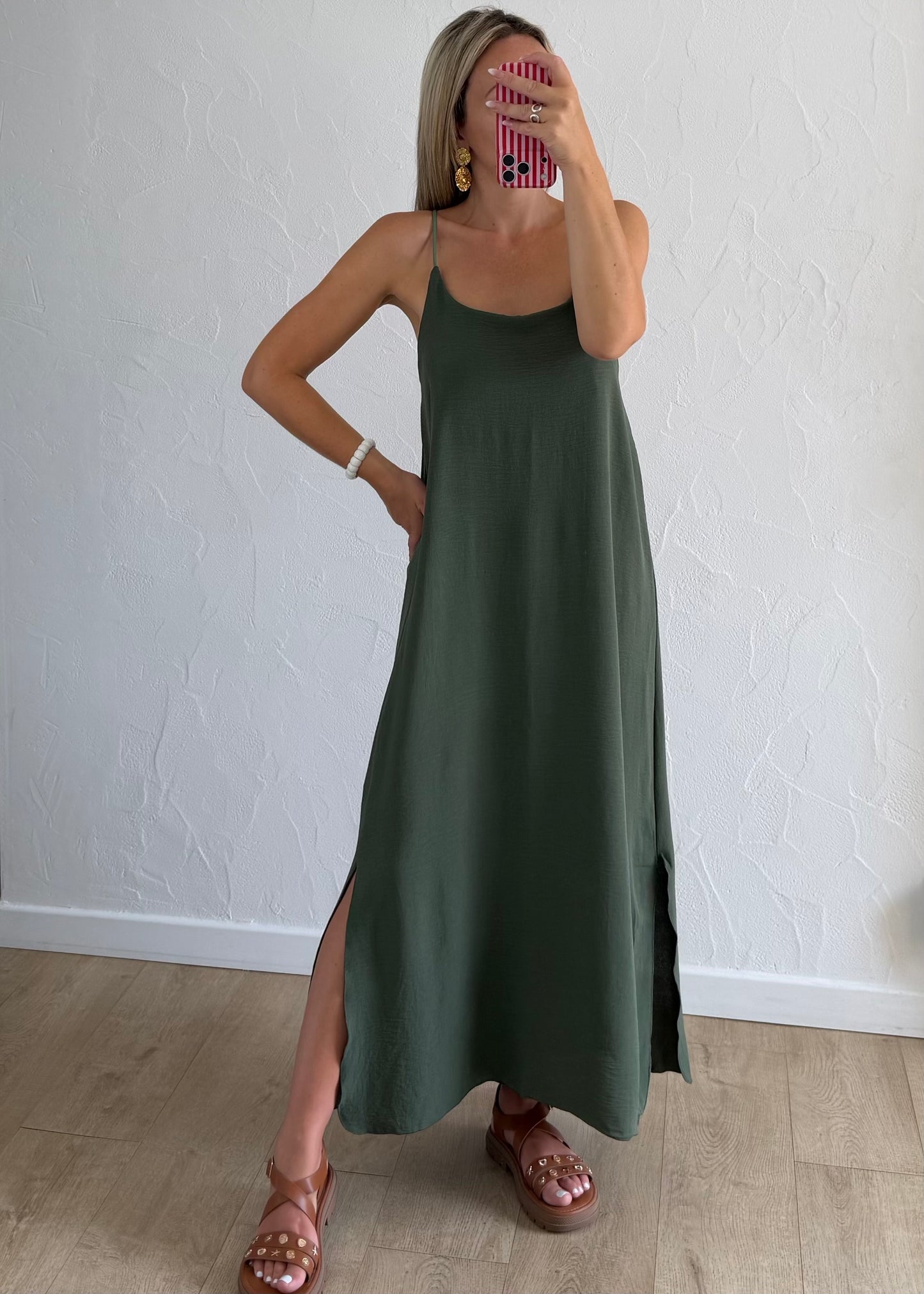 Robe LUCIE Kaki