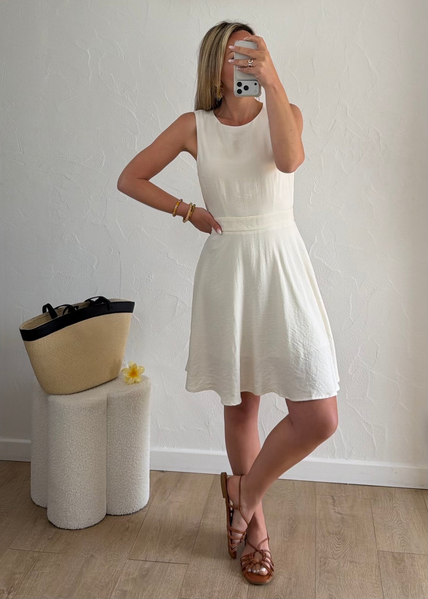 Robe ALESSIA Ivoire