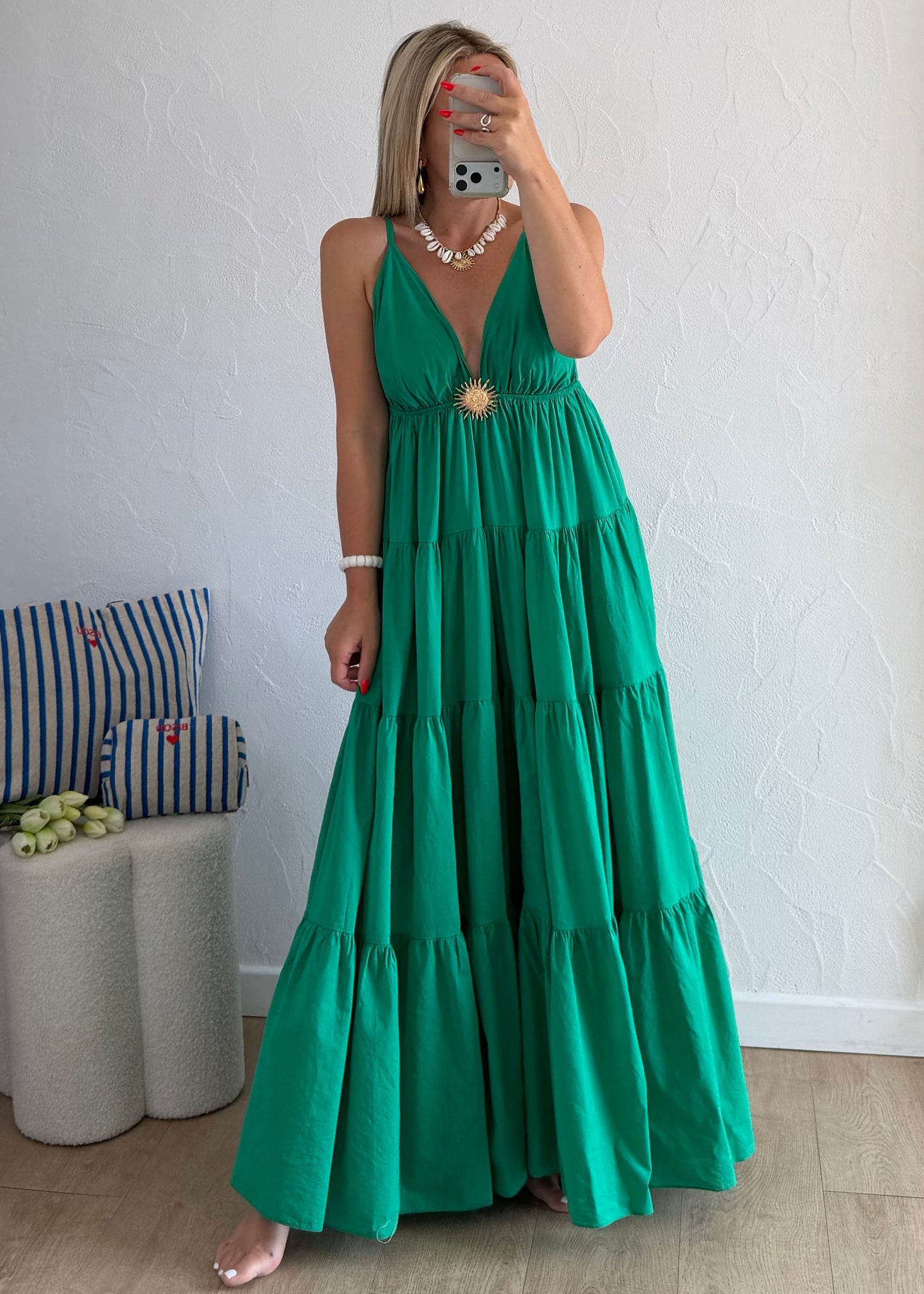 Robe MELODY Vert