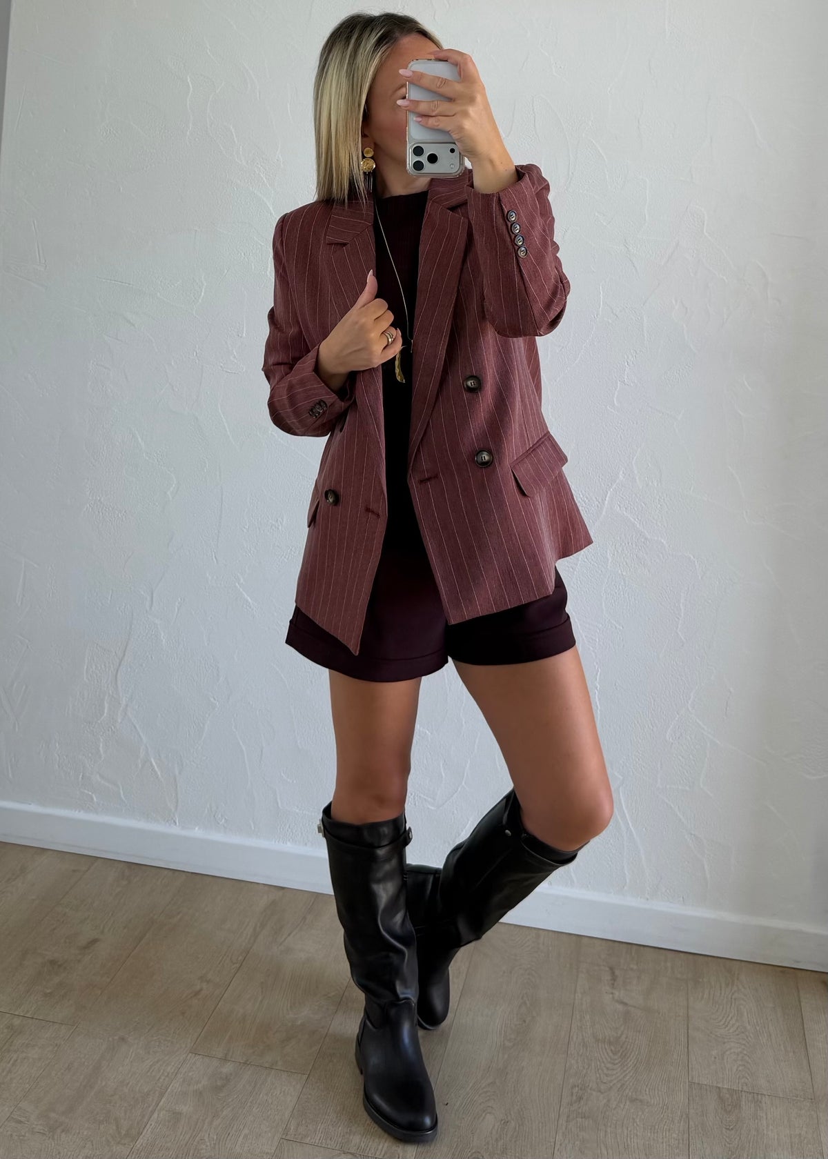 Blazer Rosario bordeaux