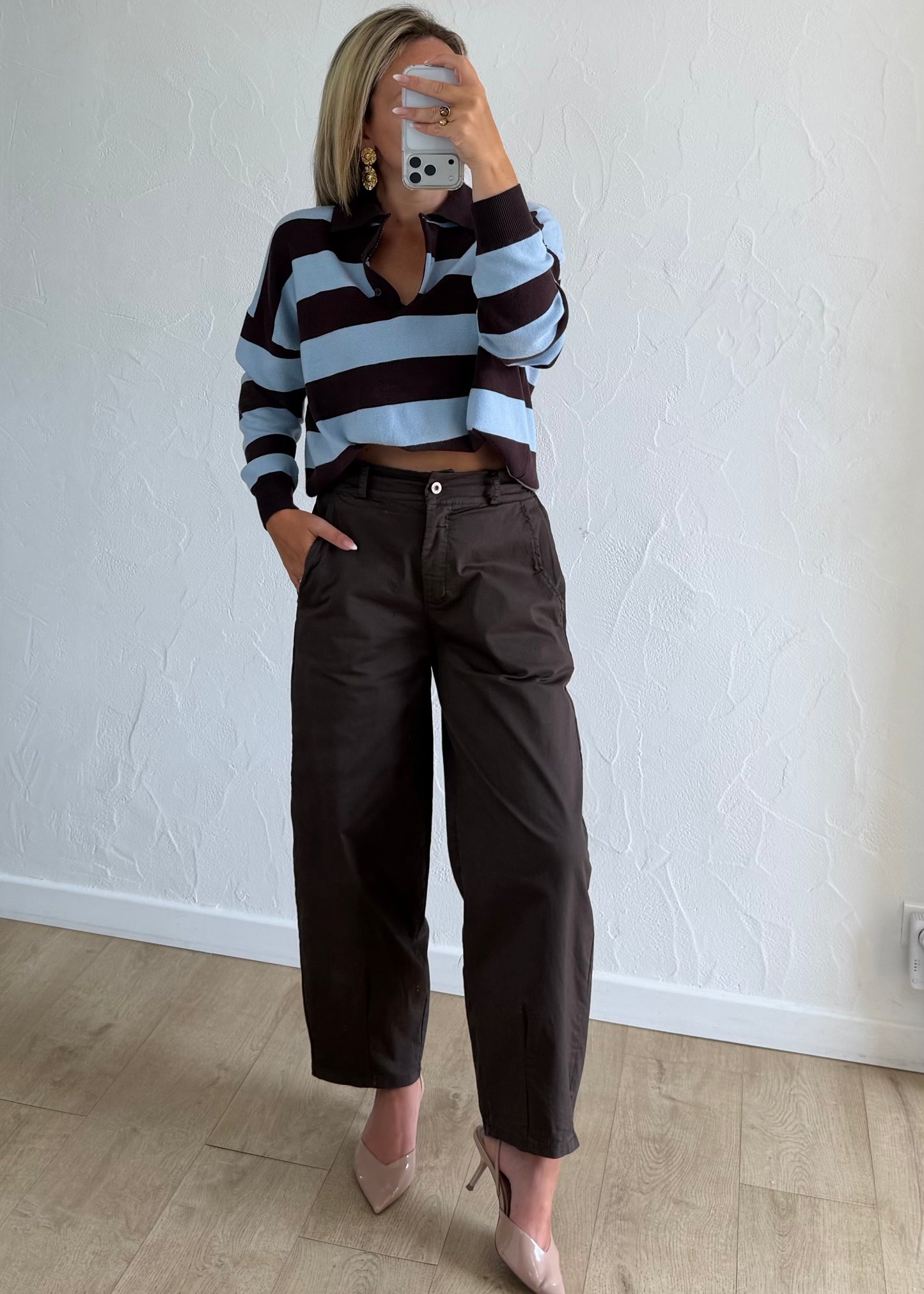 Polo Lucie rayé
