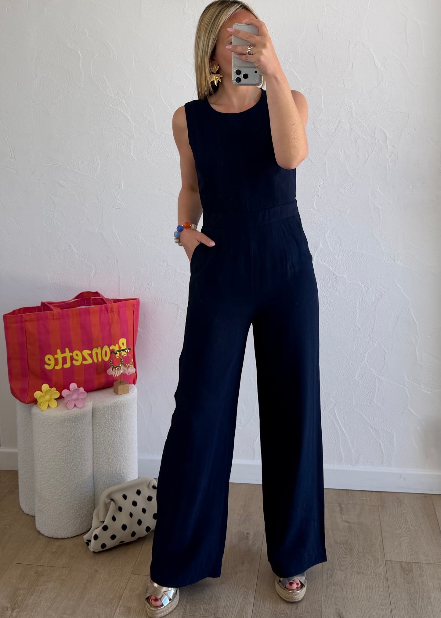 Combinaison Lisa Bleu marine