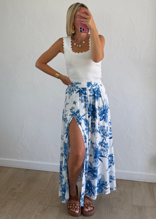 Jupe VALENTINE Bleu