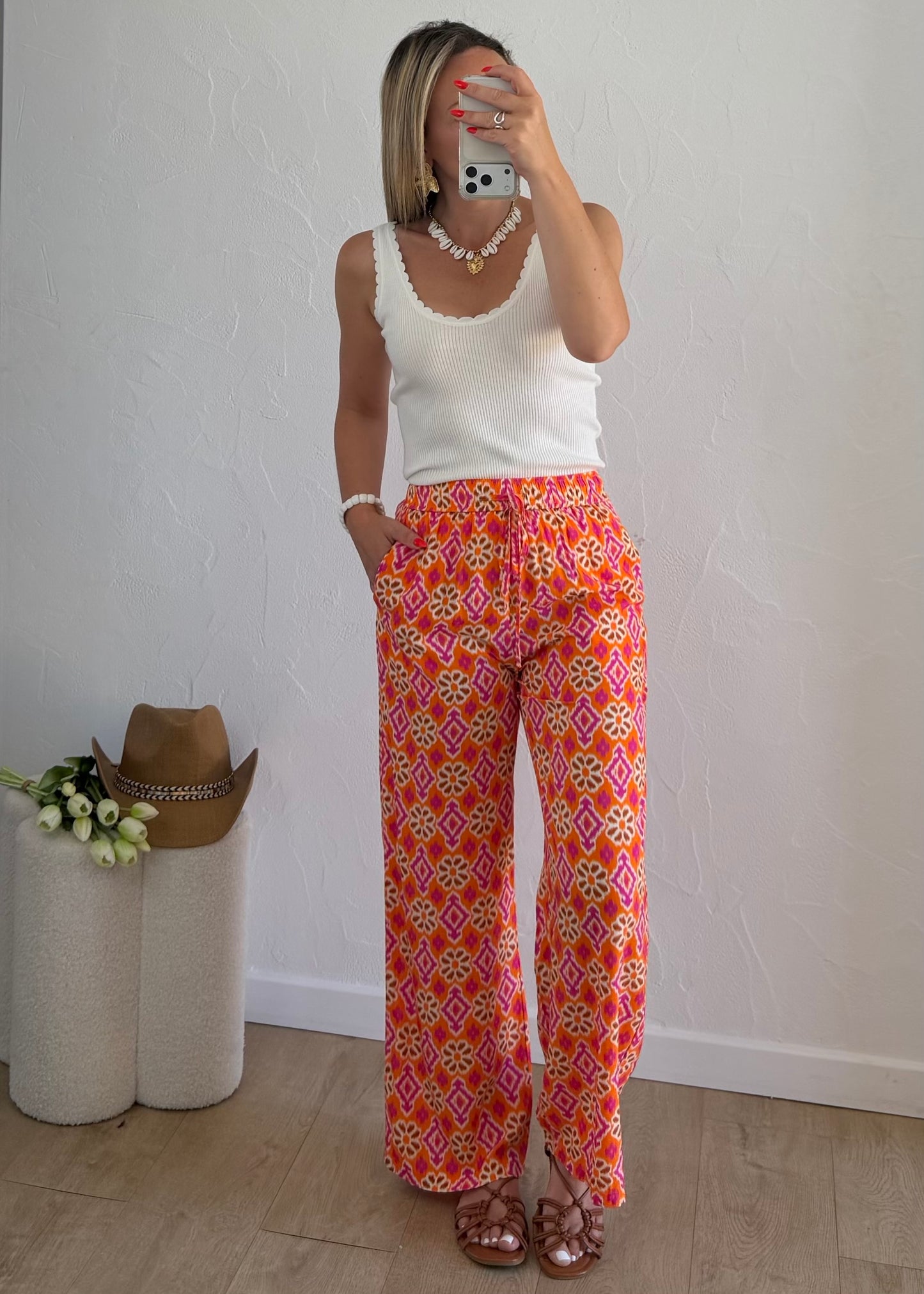 Pantalon MYA Orange