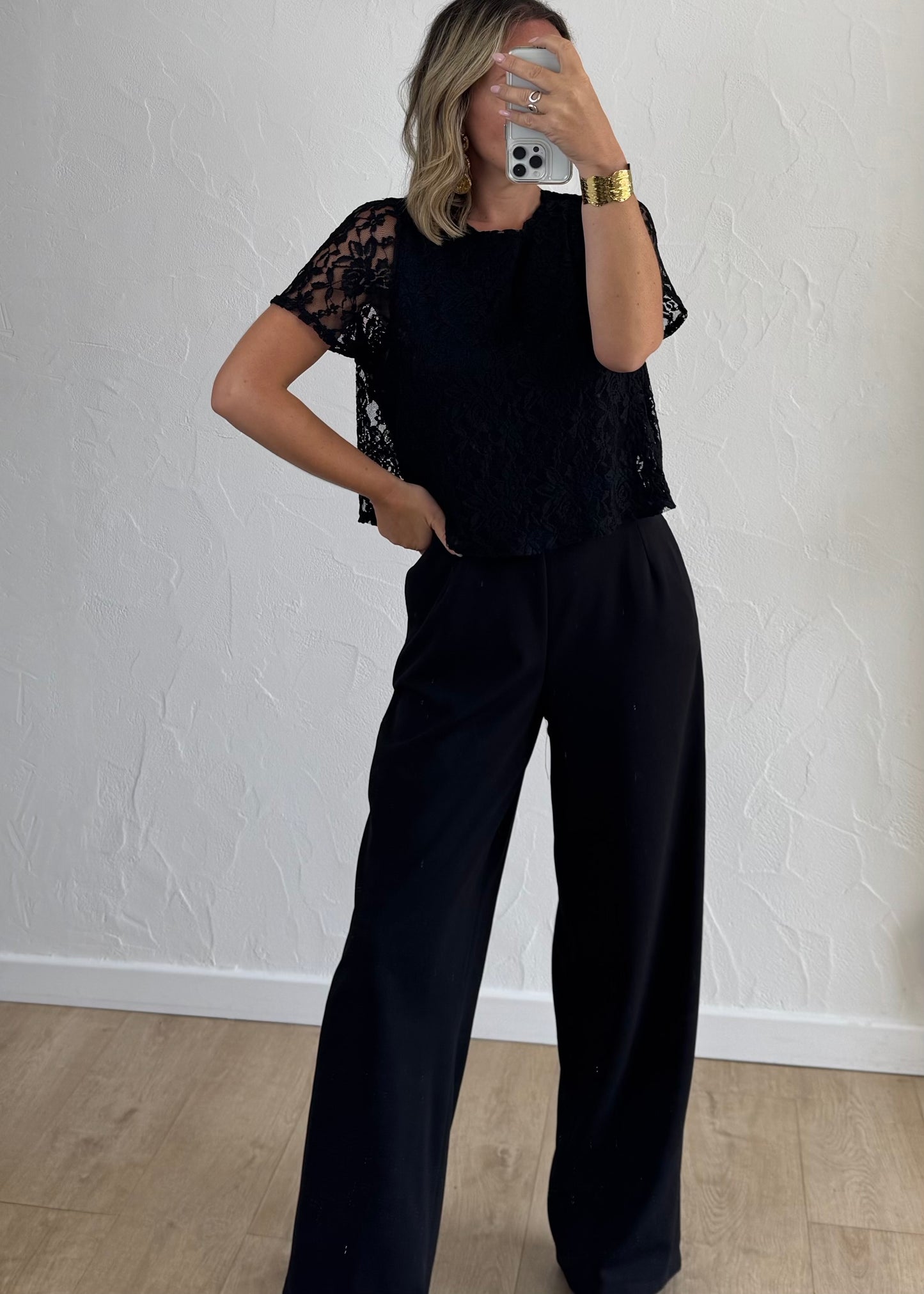 Combi-pantalon LYRA Noir