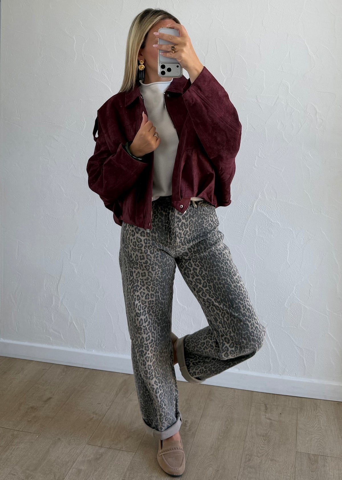 Bombers Aline bordeaux
