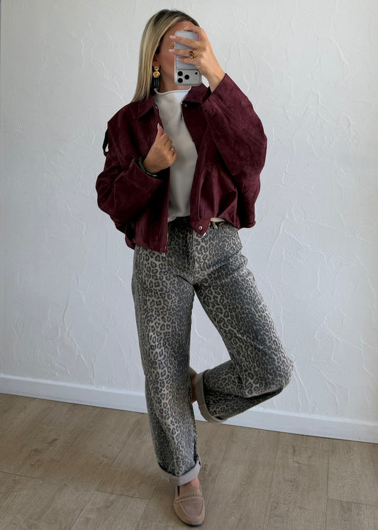 Bombers Aline bordeaux