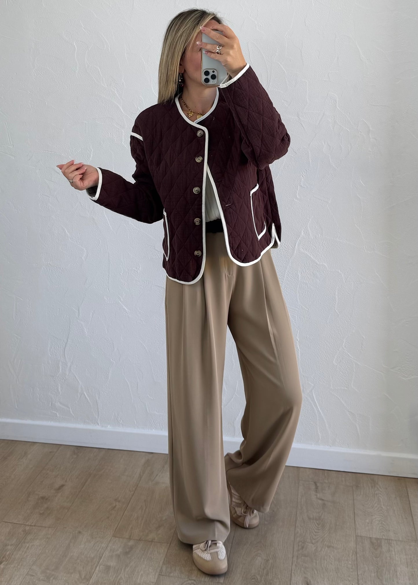 Veste BROWNIE Bordeaux