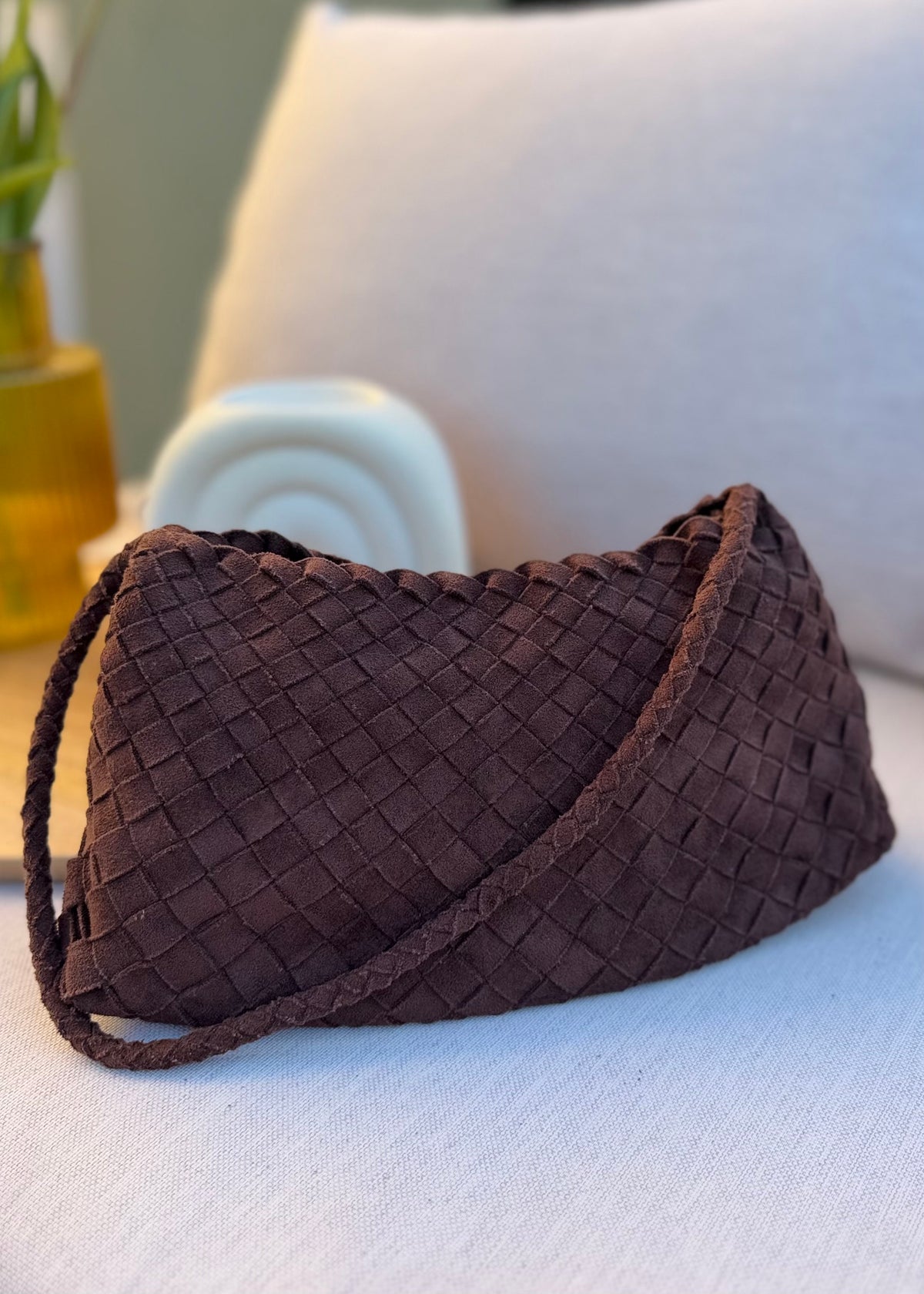 Sac tréssé choco