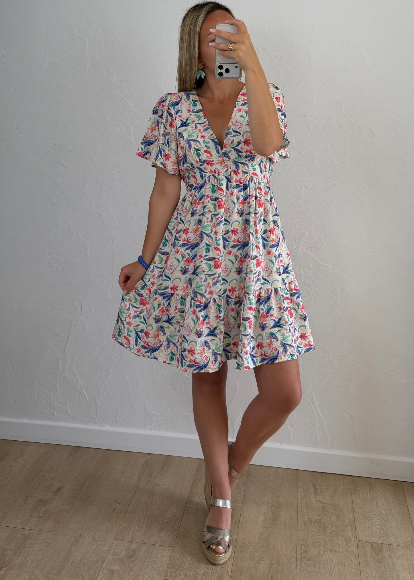 Robe CELIA Bleu