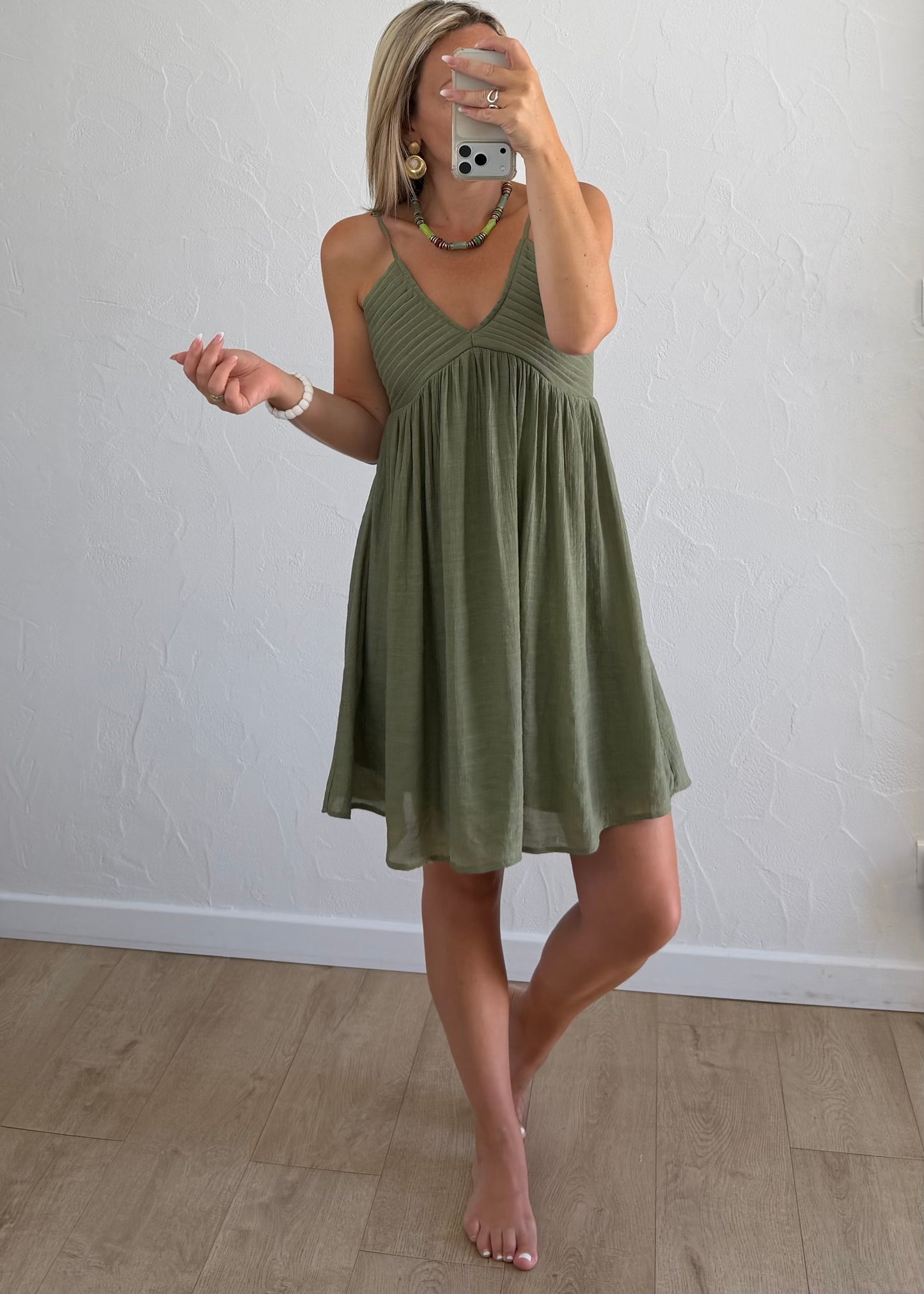 Robe ASTRID Kaki