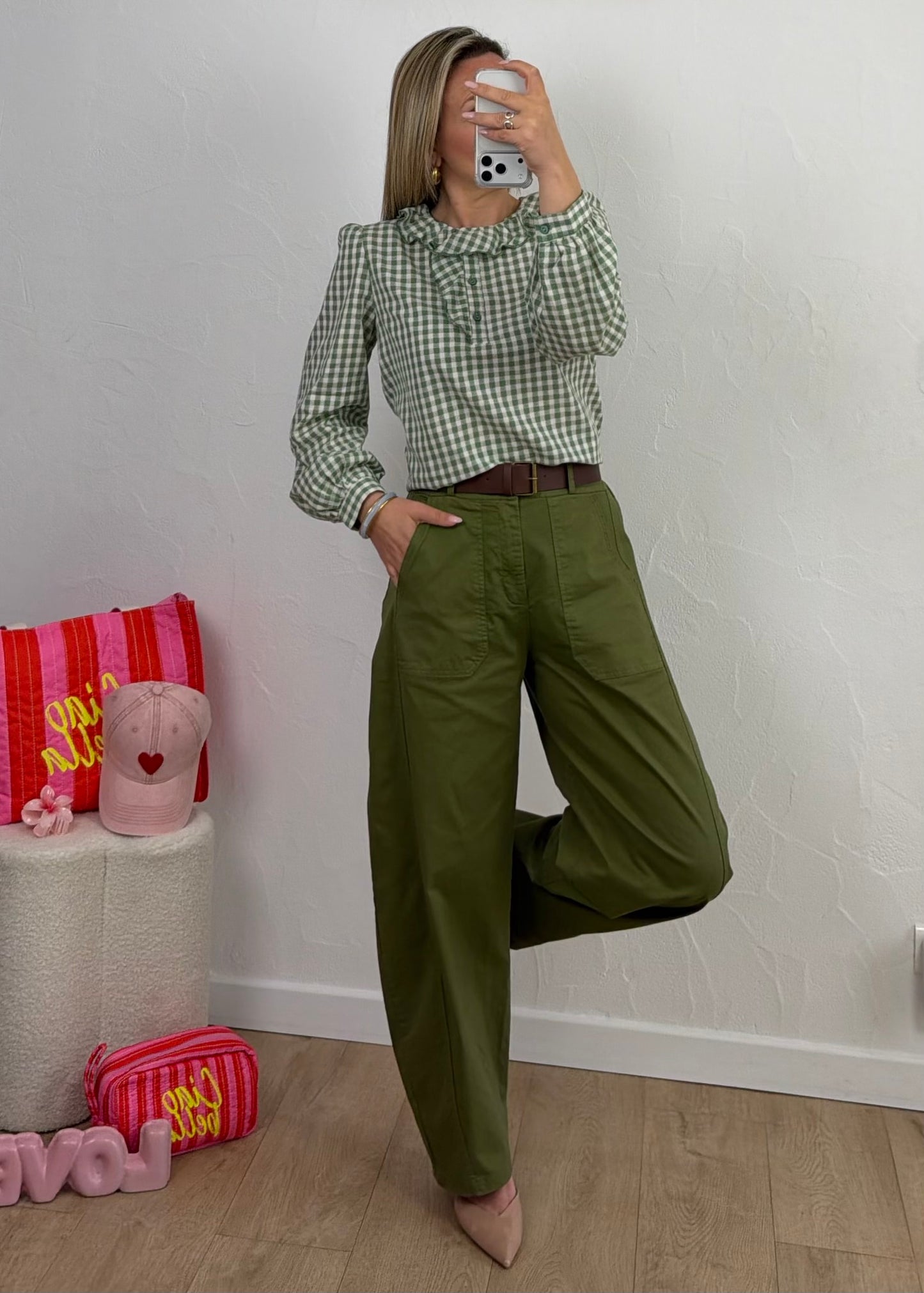 Blouse FAUSTINE Vert