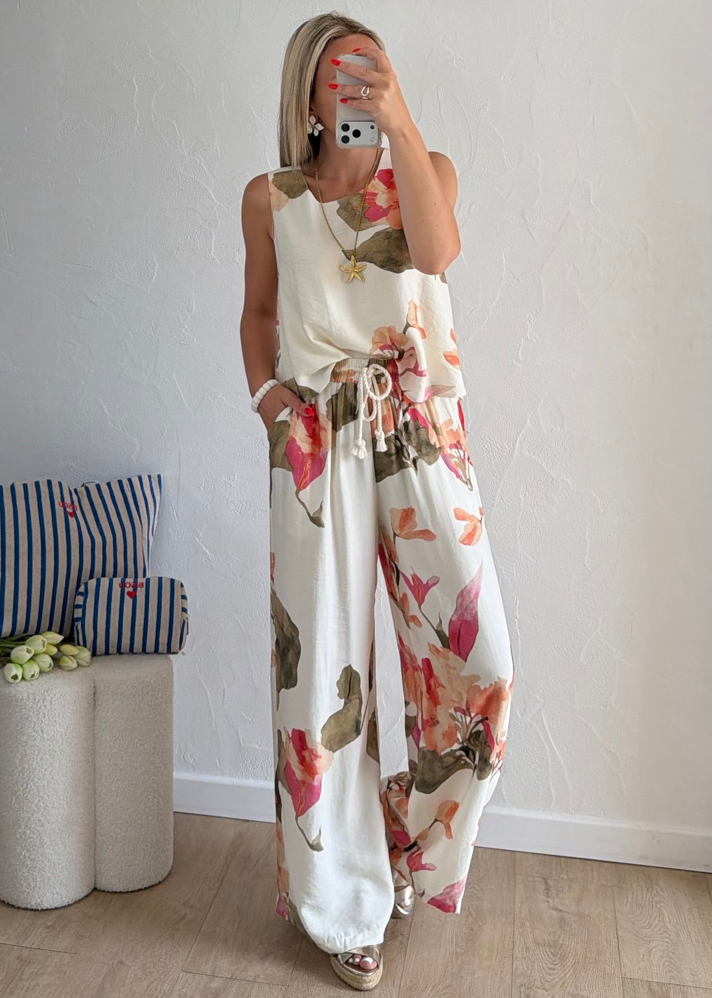 Pantalon LENA Rose