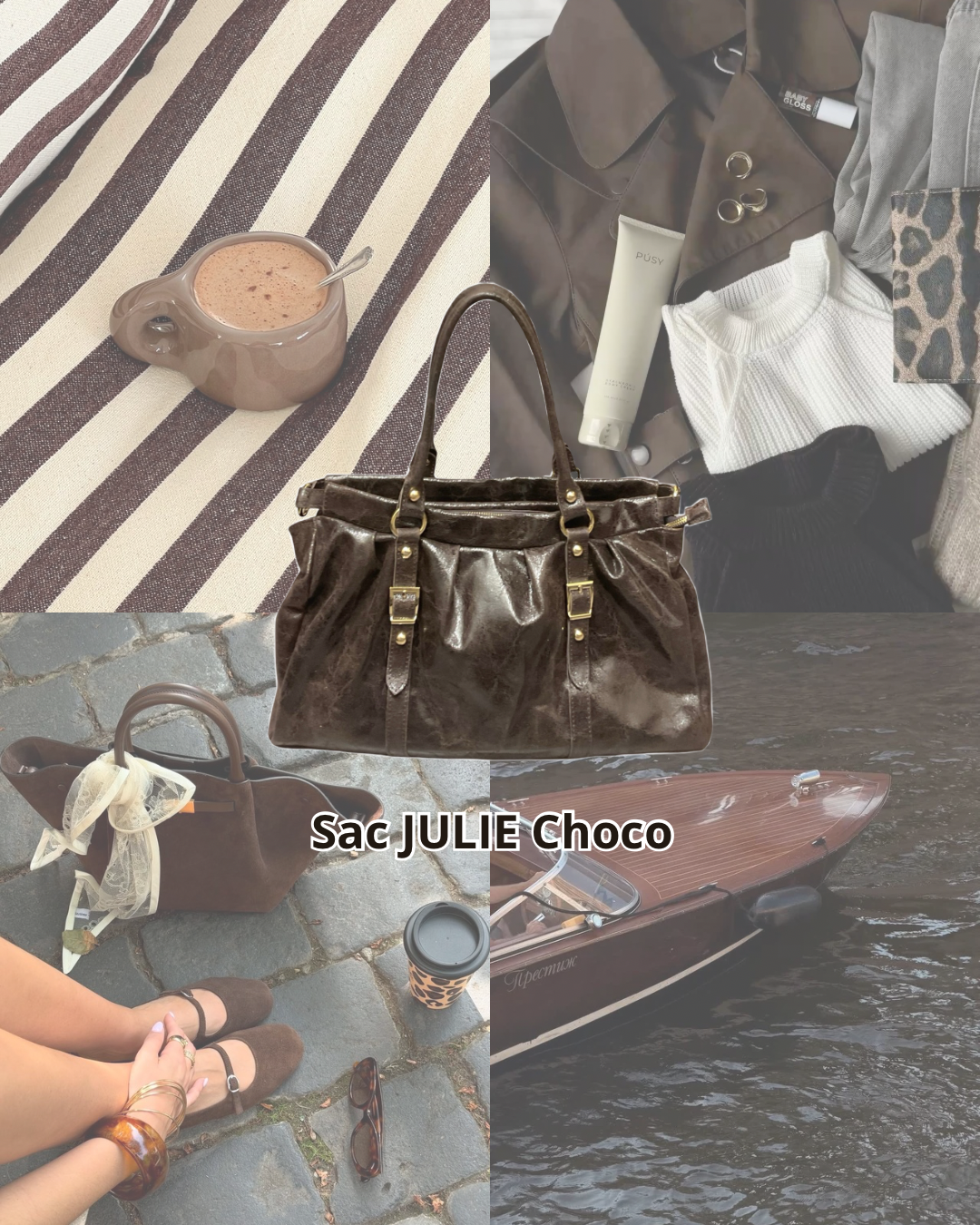 Sac JULIE Choco