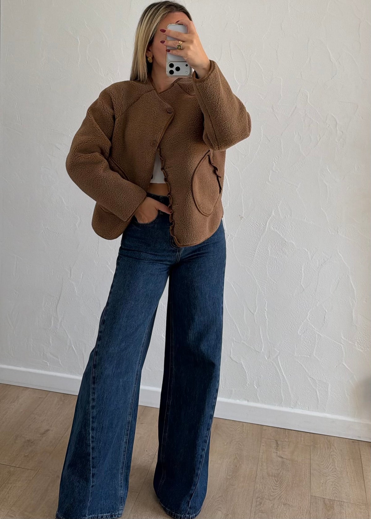 Veste Allan camel