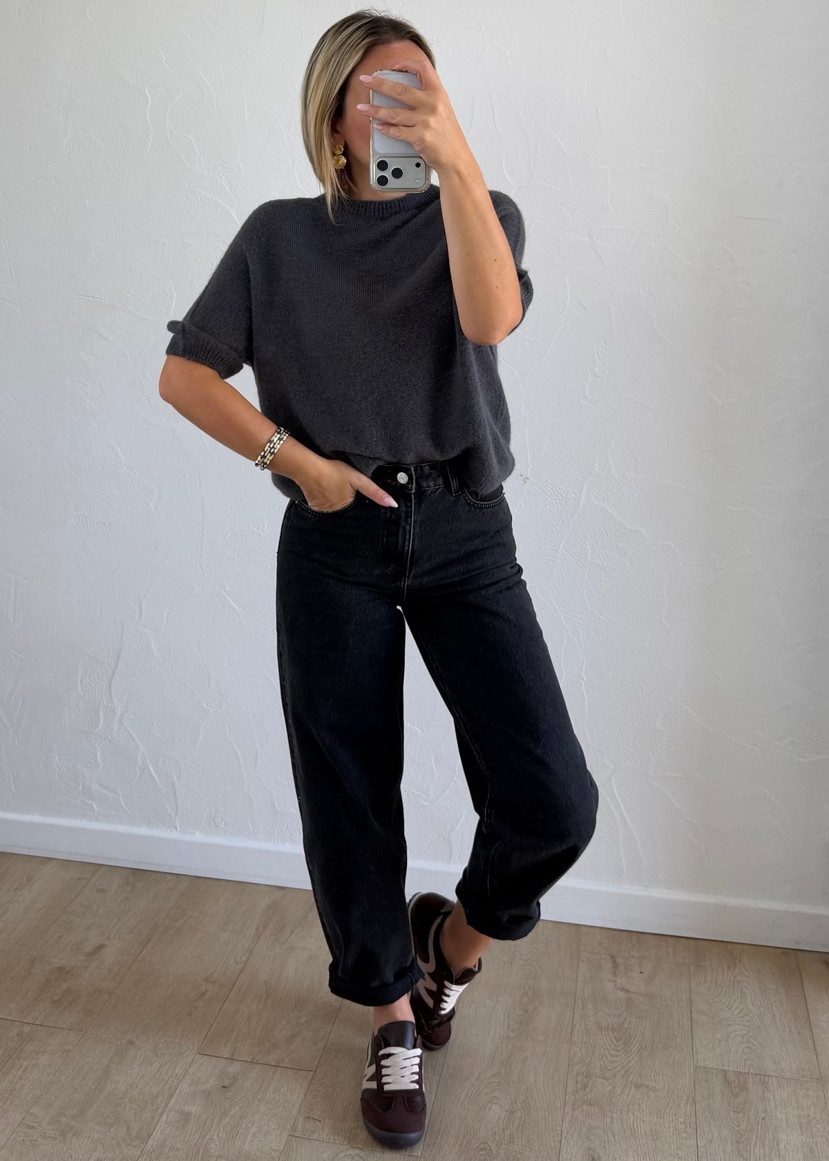 Pull Léna Gris