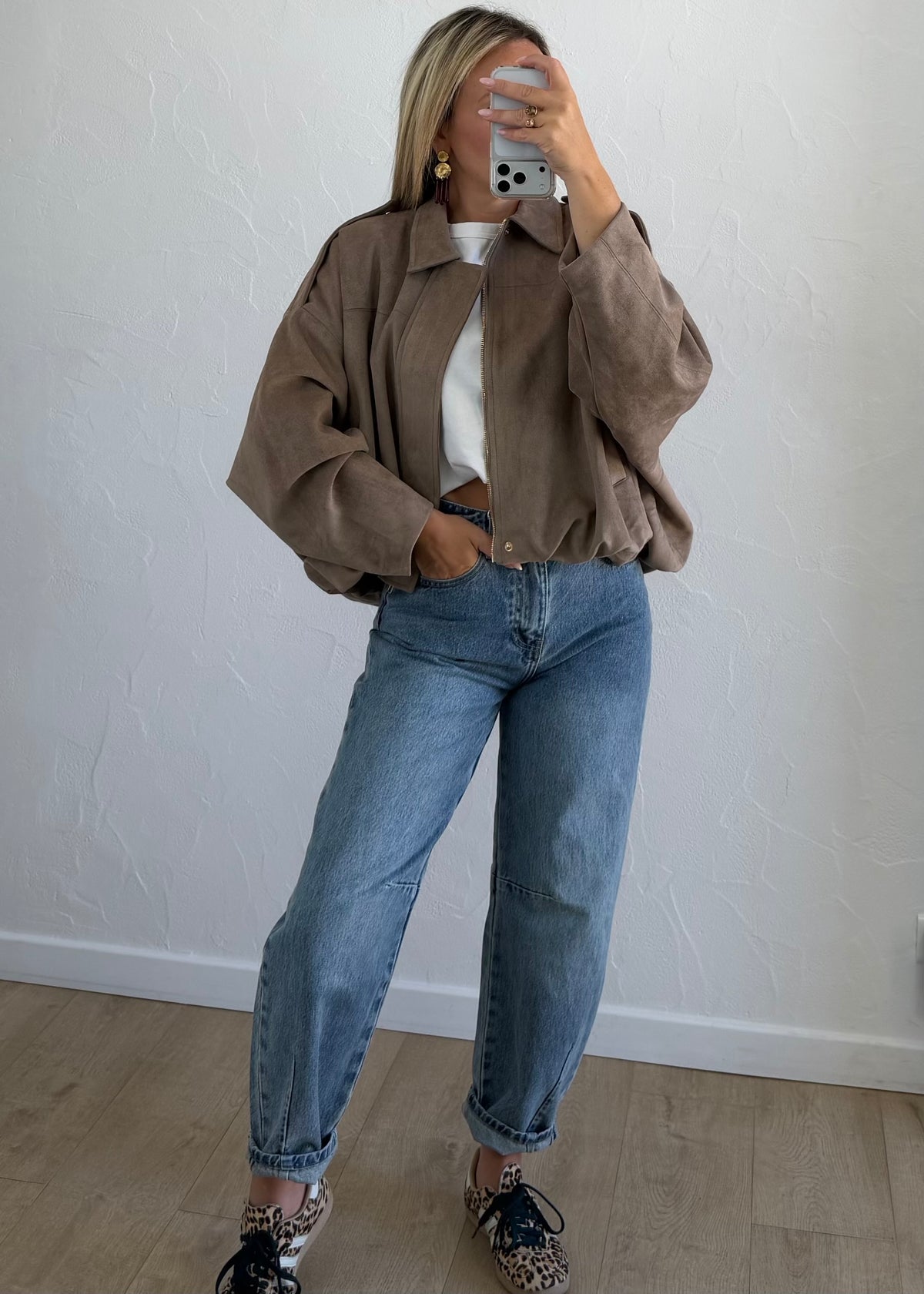 Bombers Tom taupe