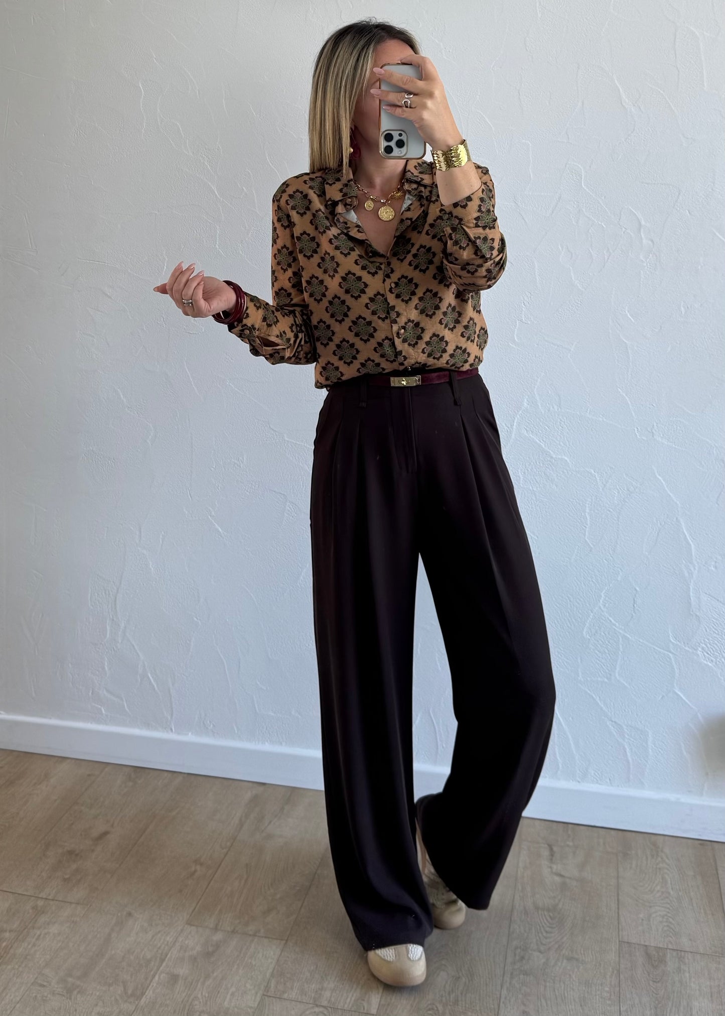 Pantalon JADE Chocolat