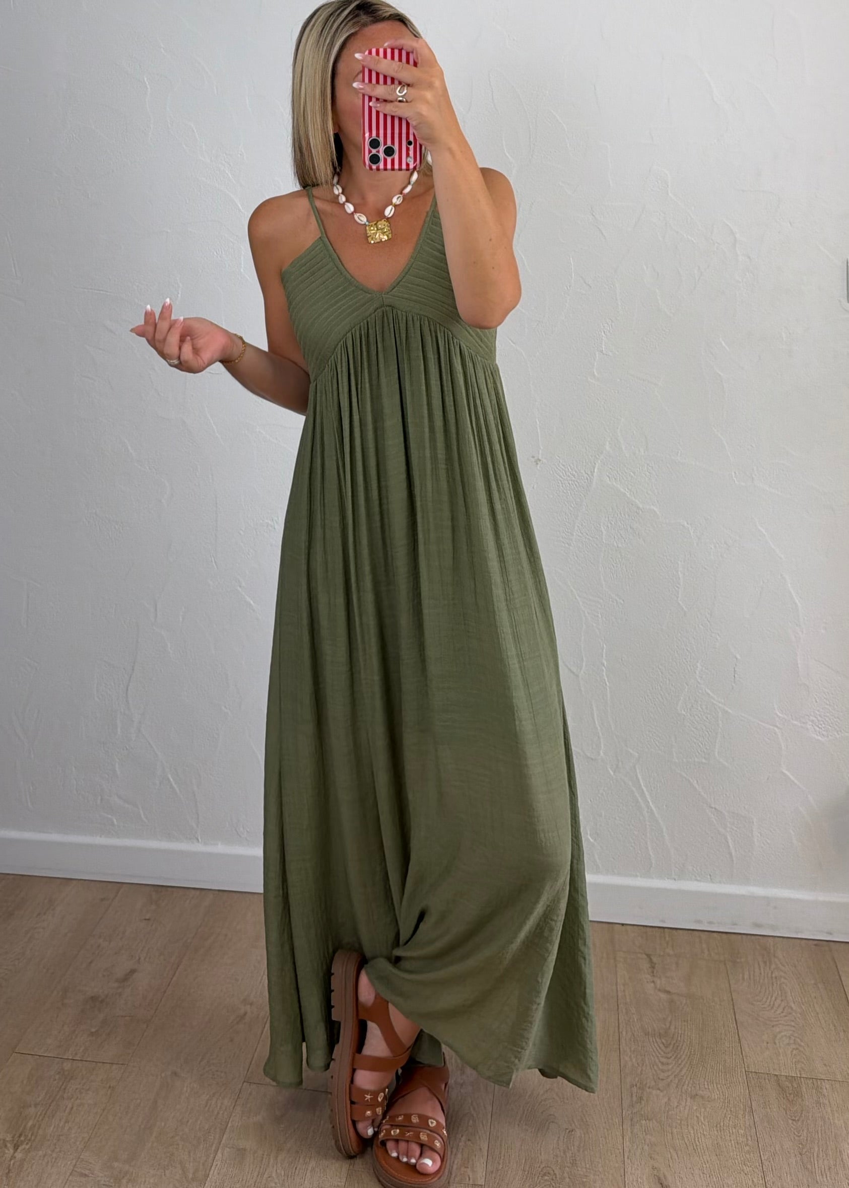 Robe ASTRIDE Kaki