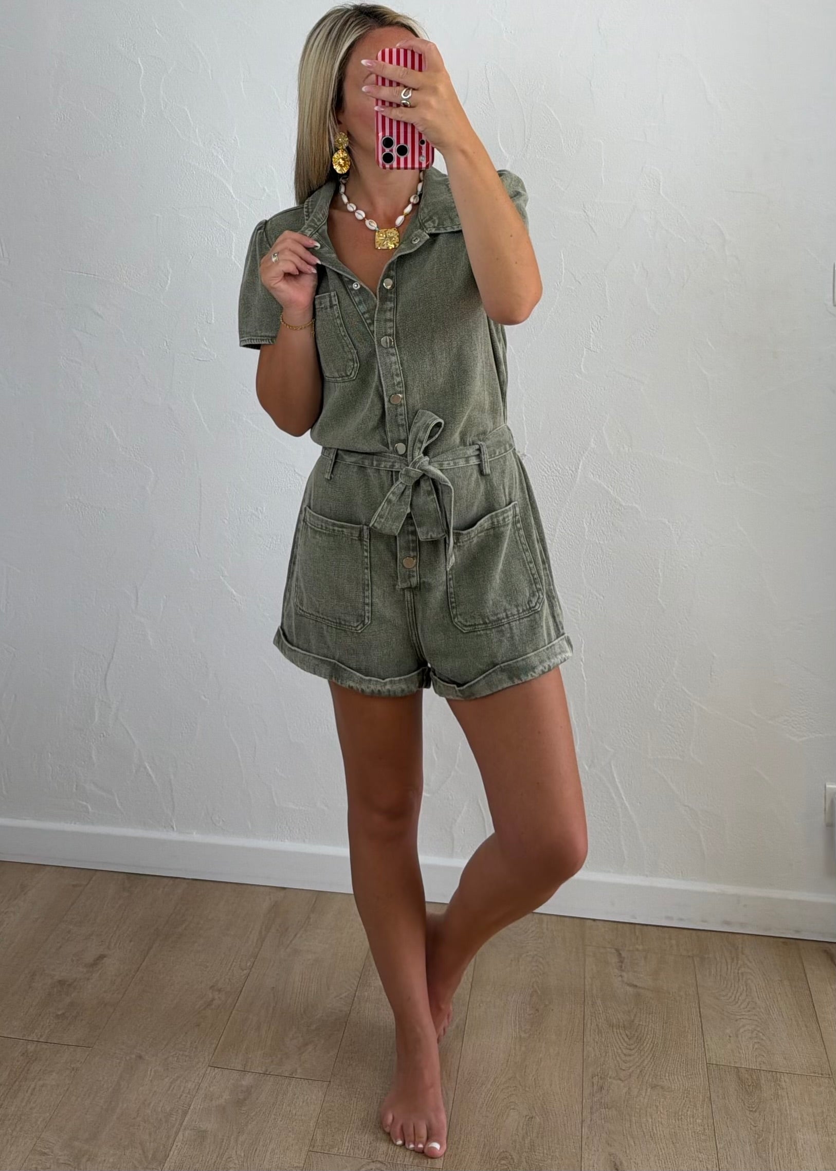 Combi-Short AGATHE Kaki