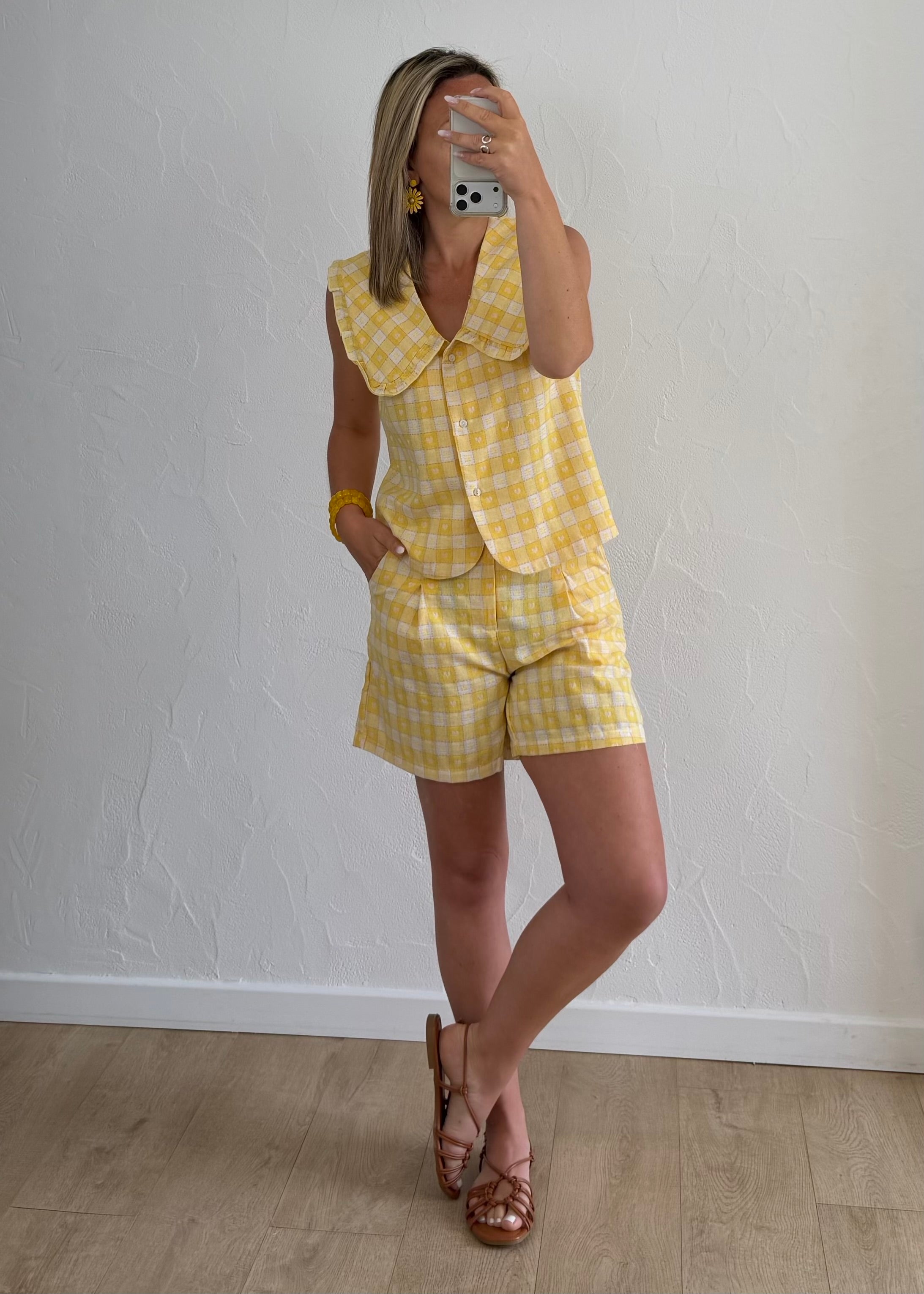 Haut INAYA Jaune