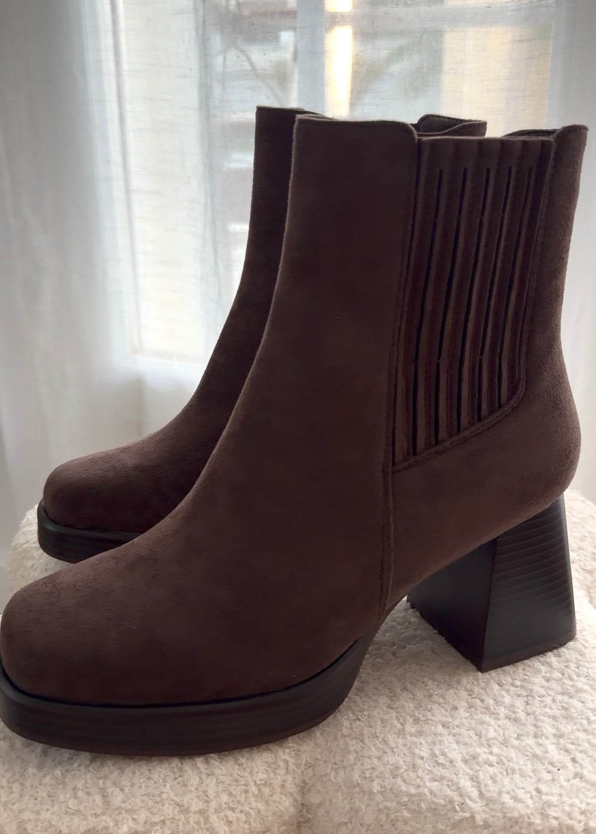 Bottines Mandy choco