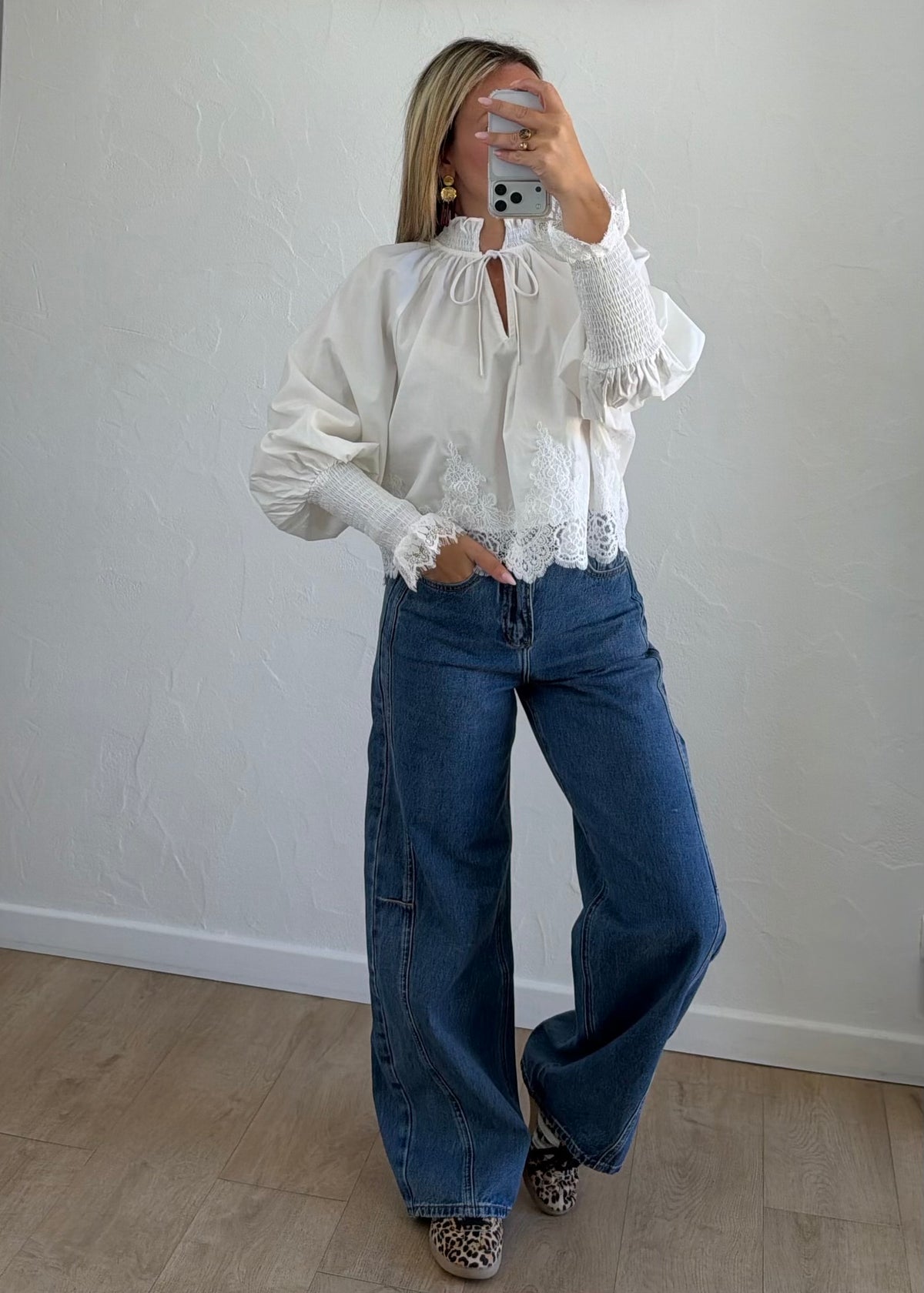 Blouse Dolce blanche
