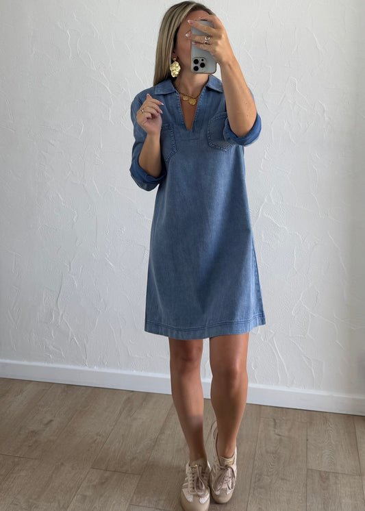 Robe KIARA Bleu