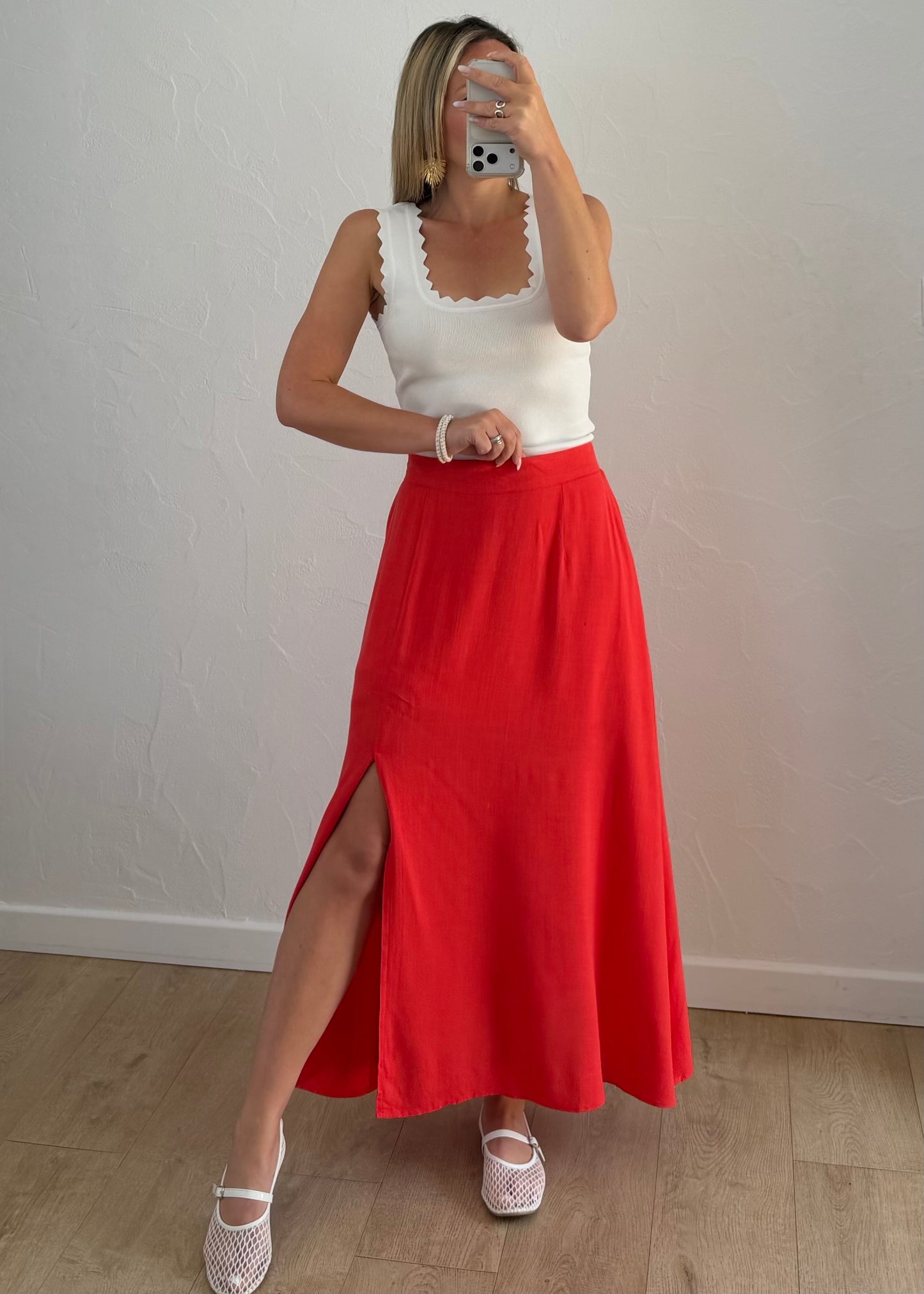 Jupe EMMA Rouge