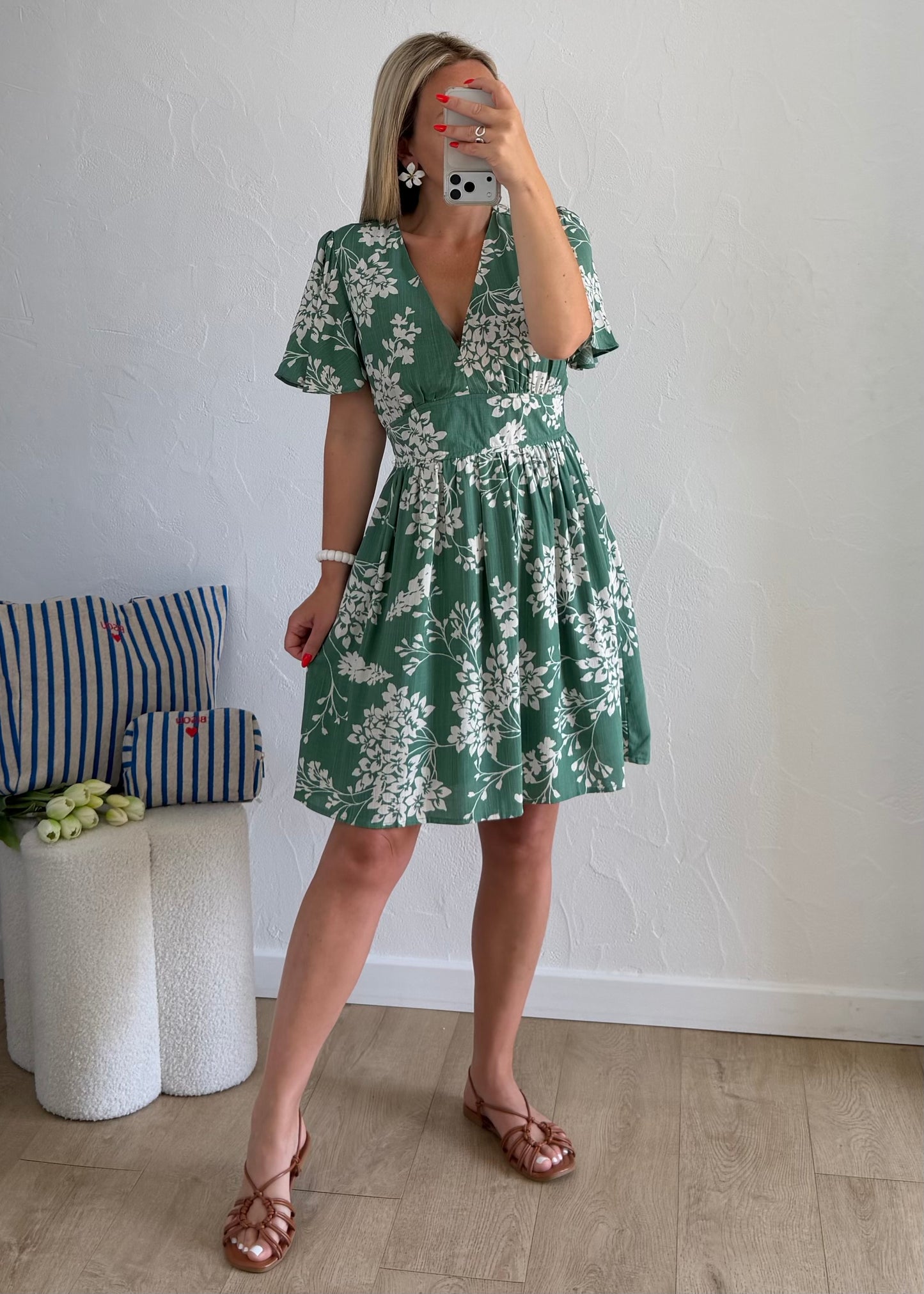 Robe NELIA Vert