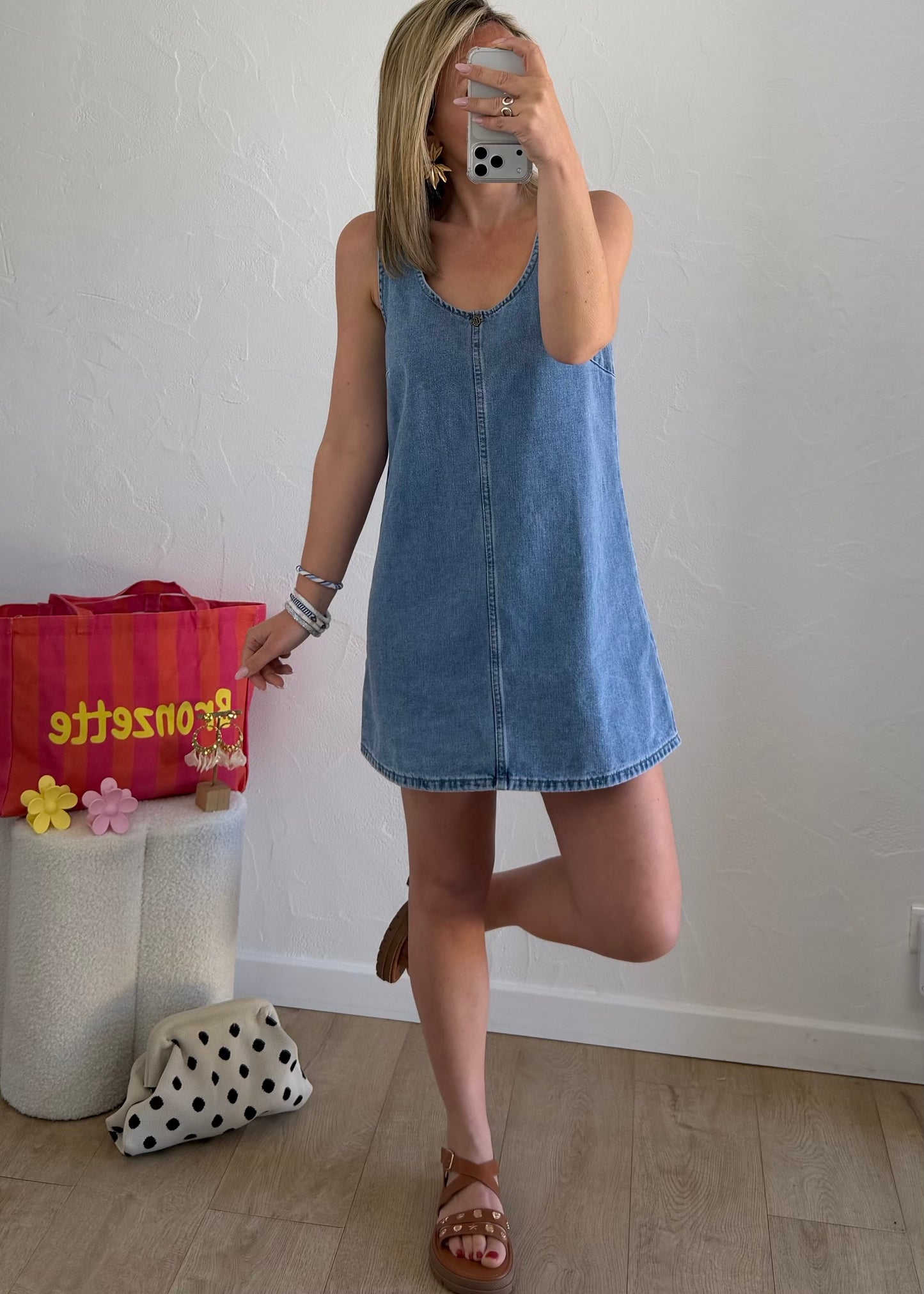 Robe en jean Lou