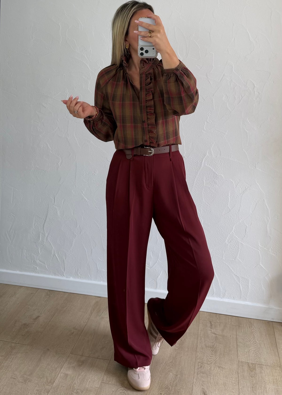 Chemise Amber à carreaux