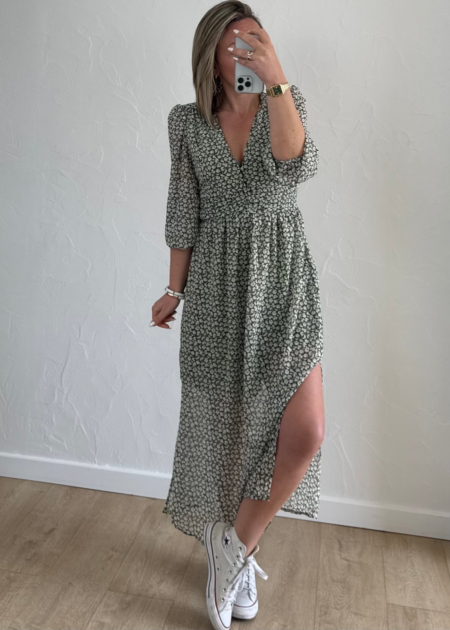Robe fendue Maelle