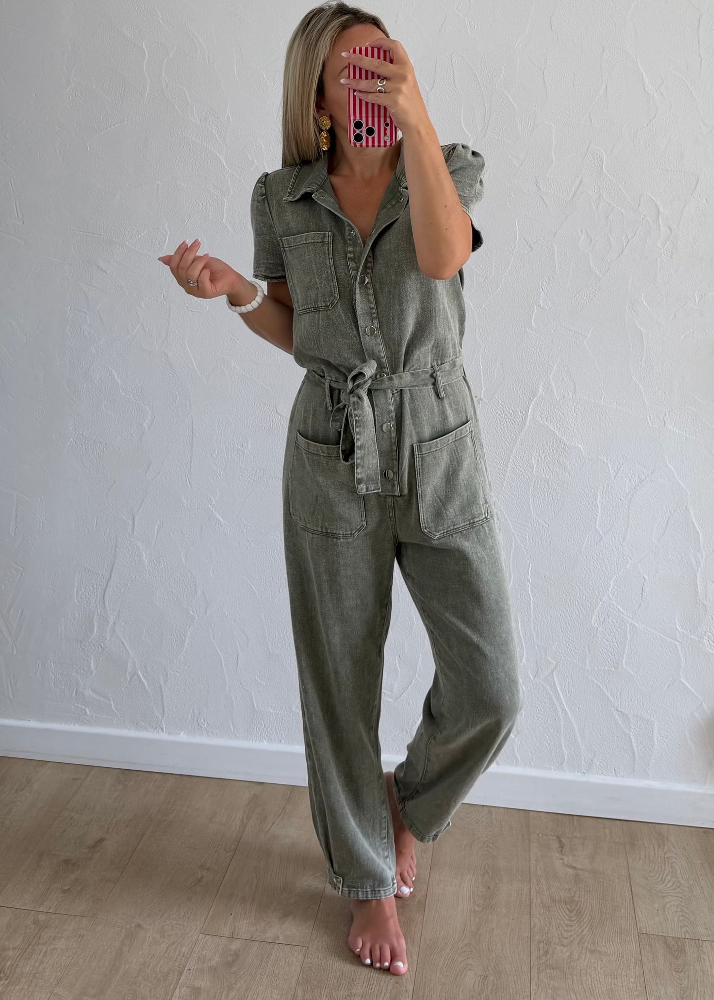Combi-Pantalon AGATHE Kaki