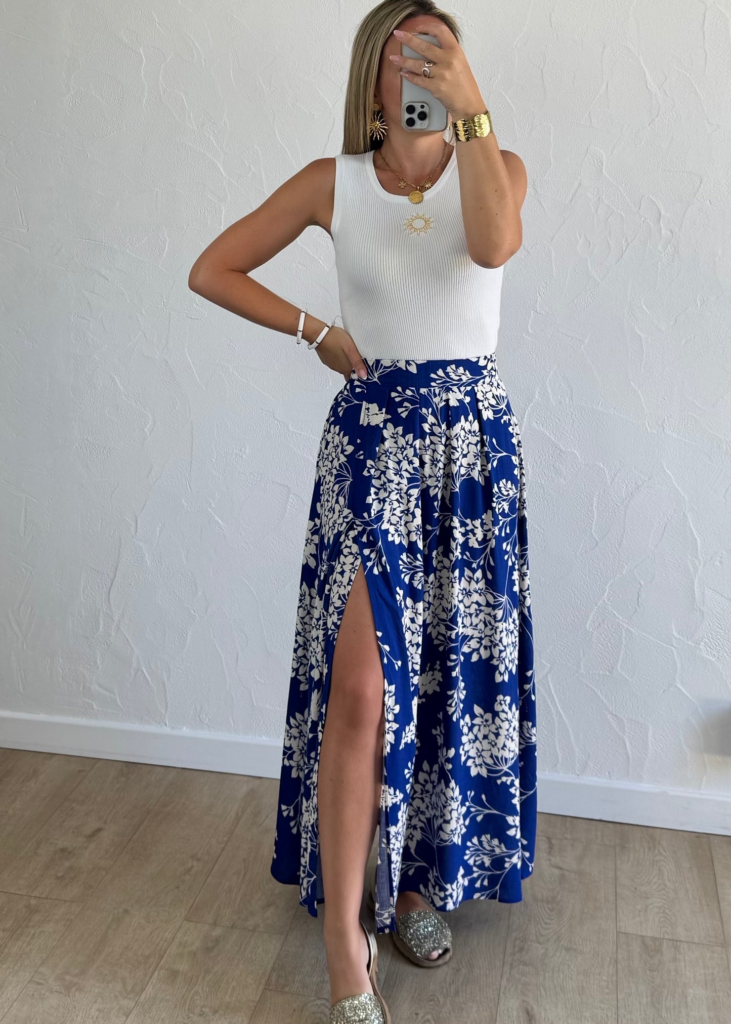 Jupe Gabrielle Bleu