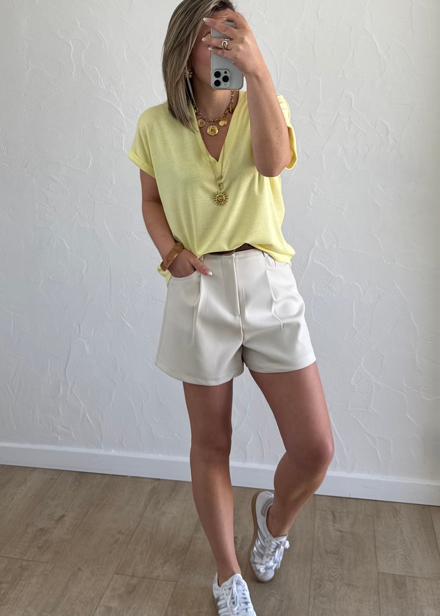 Haut Claudine Jaune