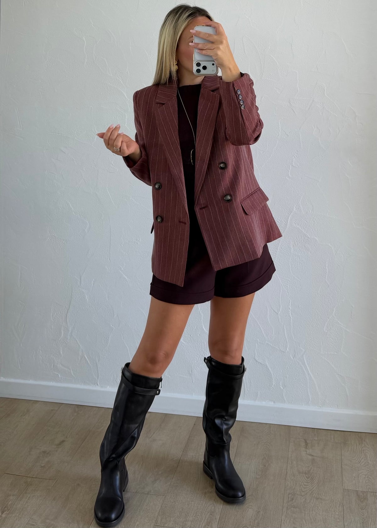 Blazer Rosario bordeaux