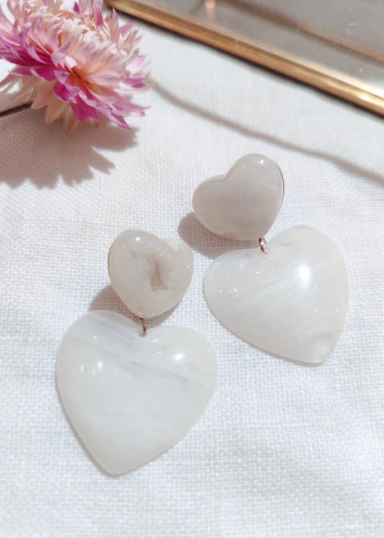 Boucles d’oreilles COEUR
