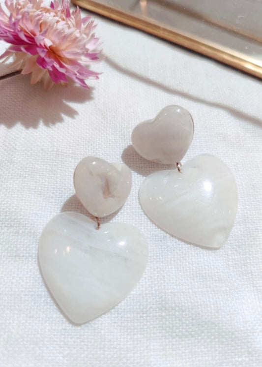 Boucles d’oreilles COEUR