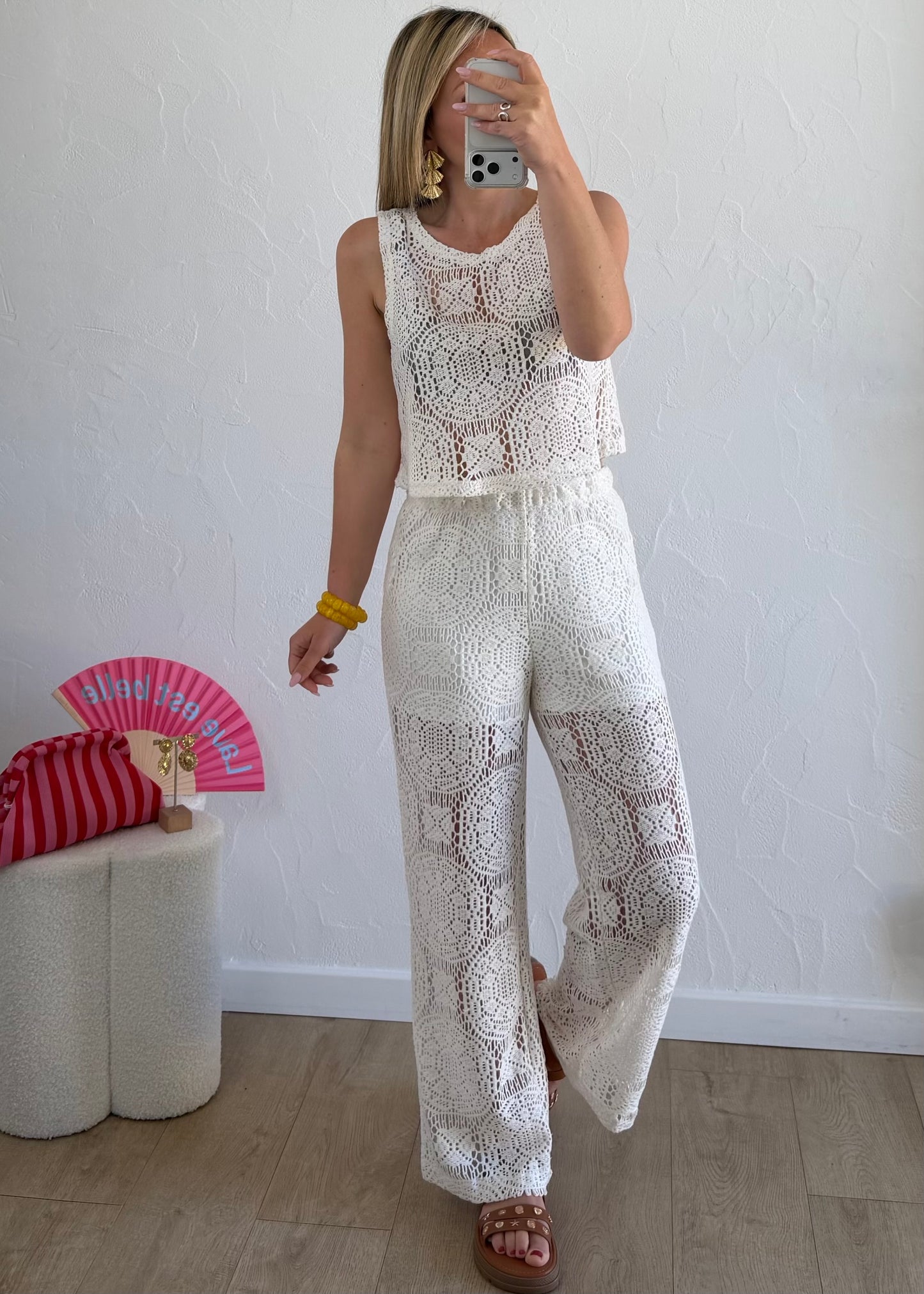 Haut ALBAELLE Crochet