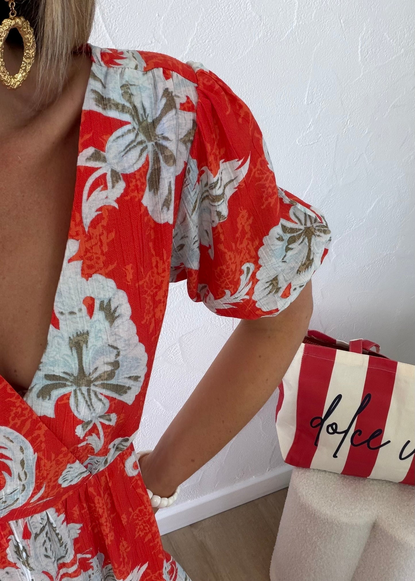 Robe AYLINE Rouge
