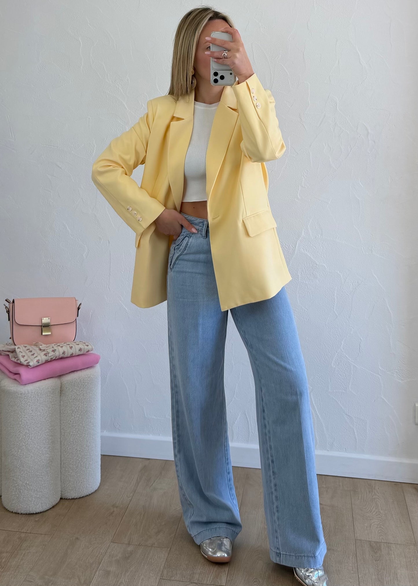 Blazer CORALIE Jaune