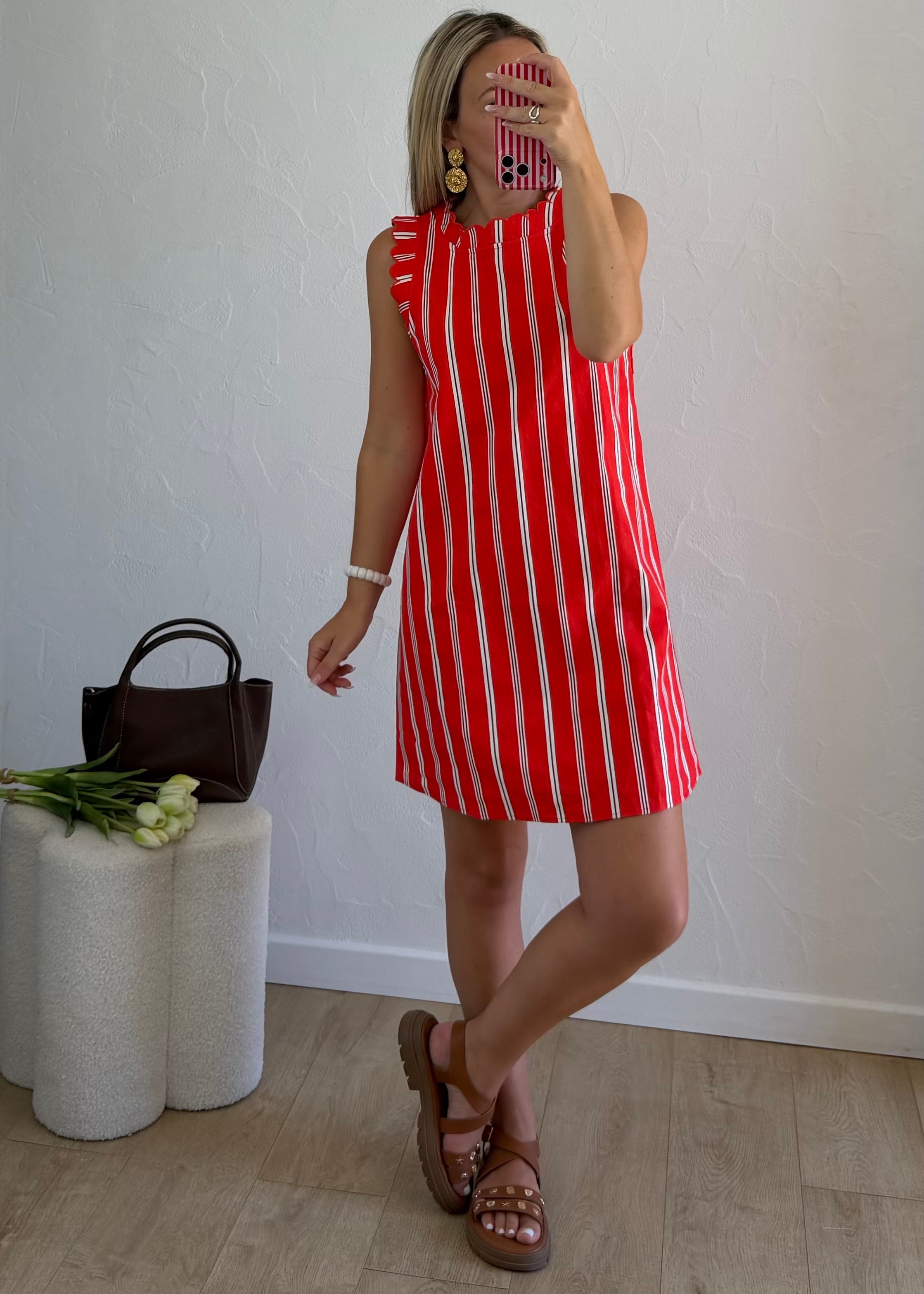Robe ELWEN Rouge