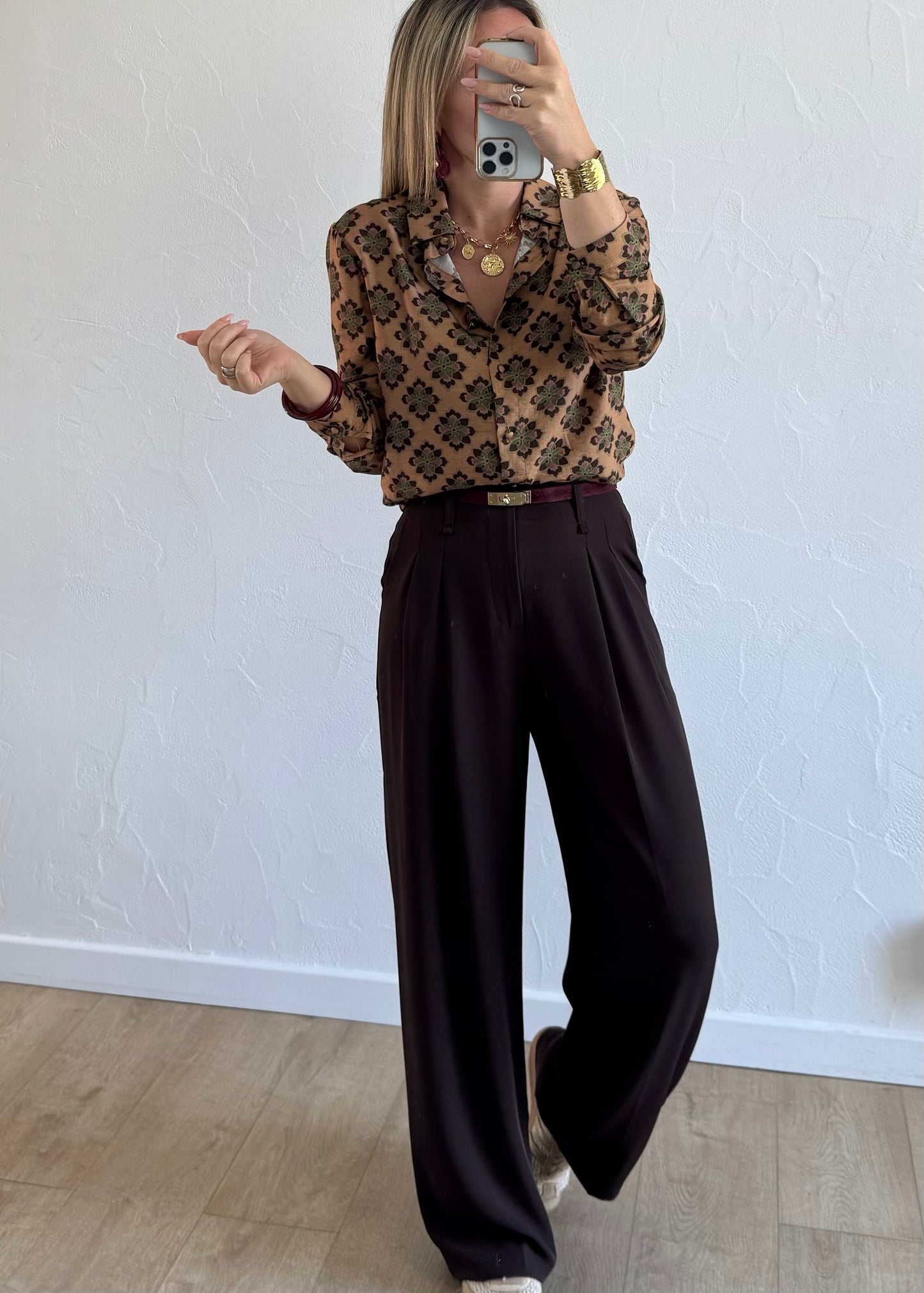 Pantalon JADE Chocolat