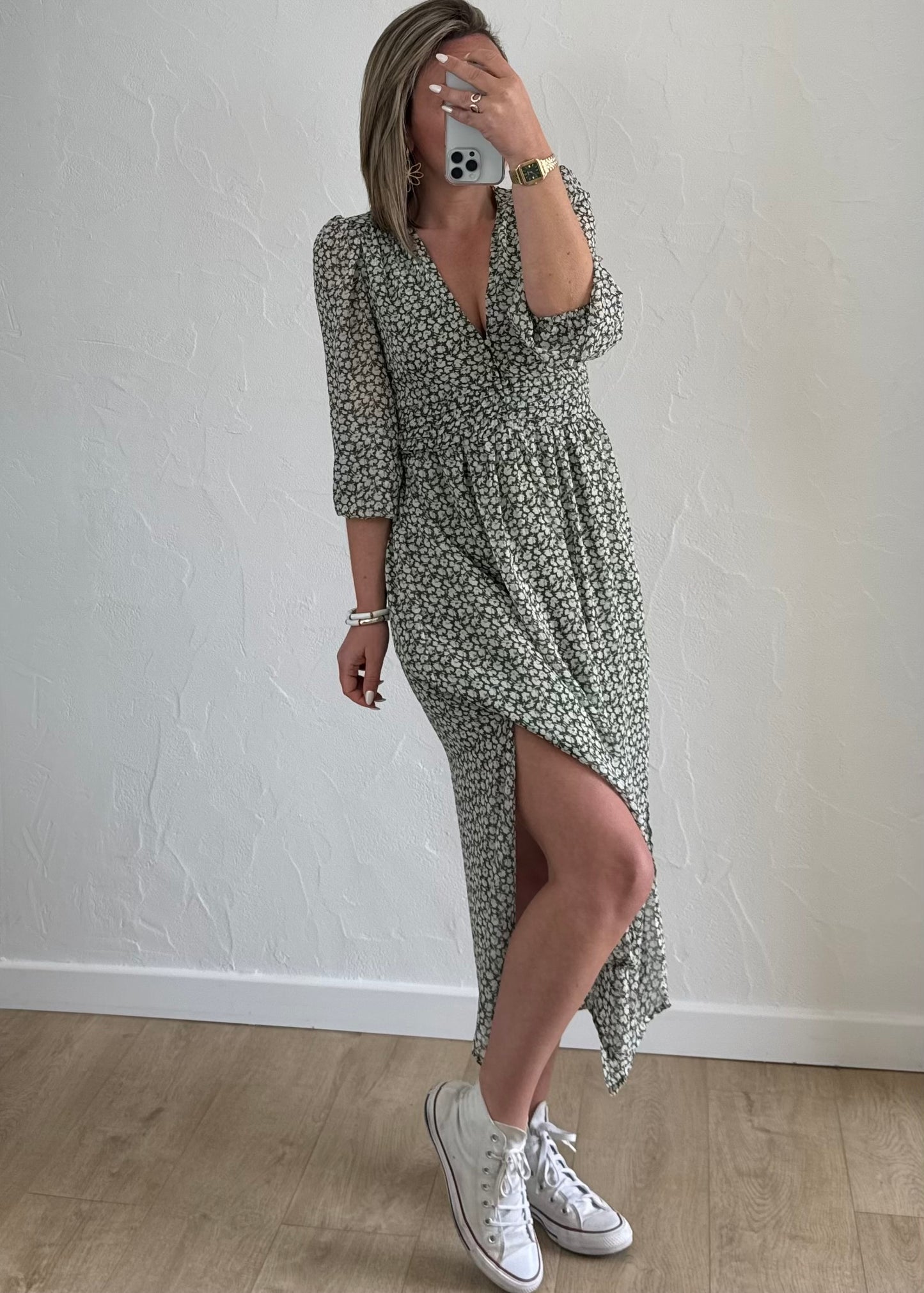 Robe fendue Maelle