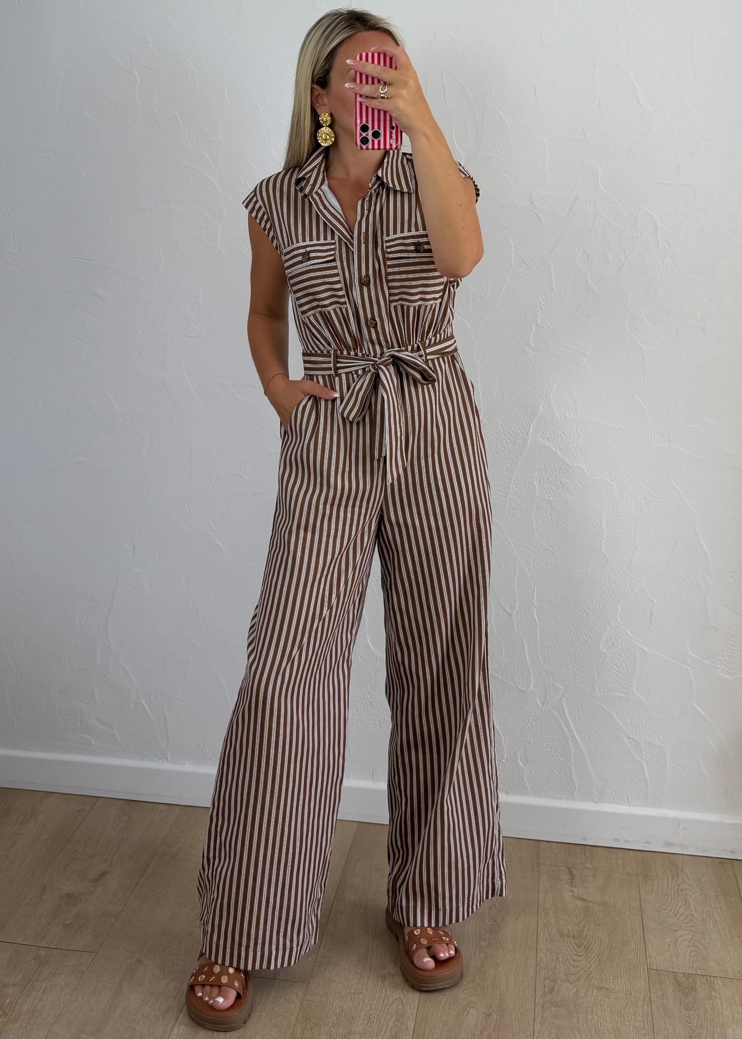 Combi-Pantalon HORTENSE Choco