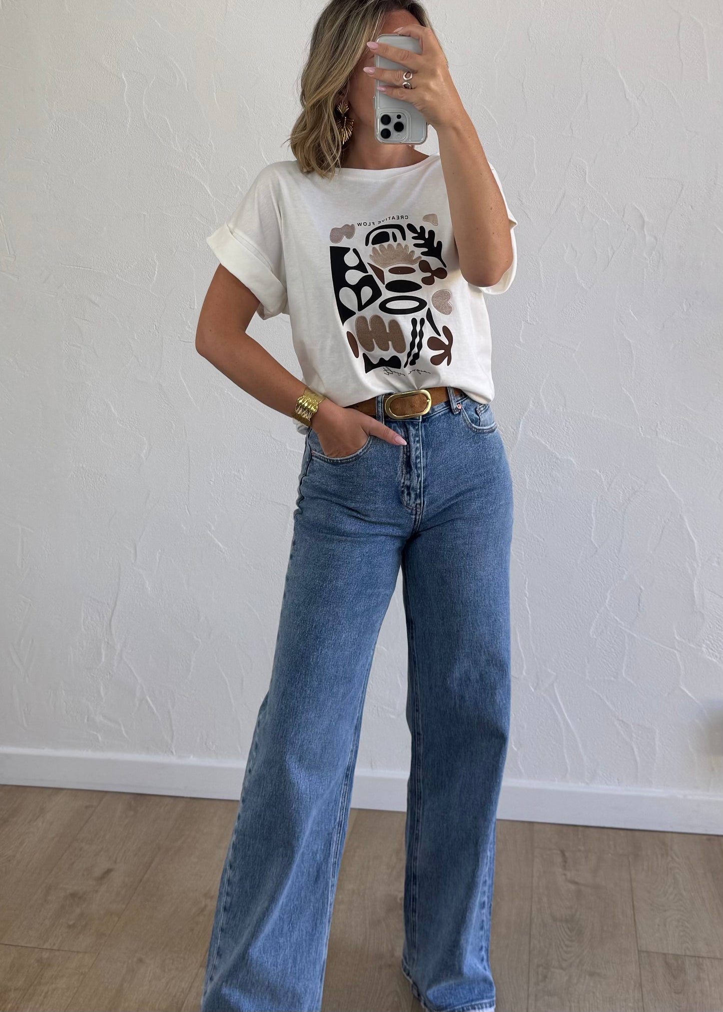 Tee-shirt « CREATIVE FLOW »