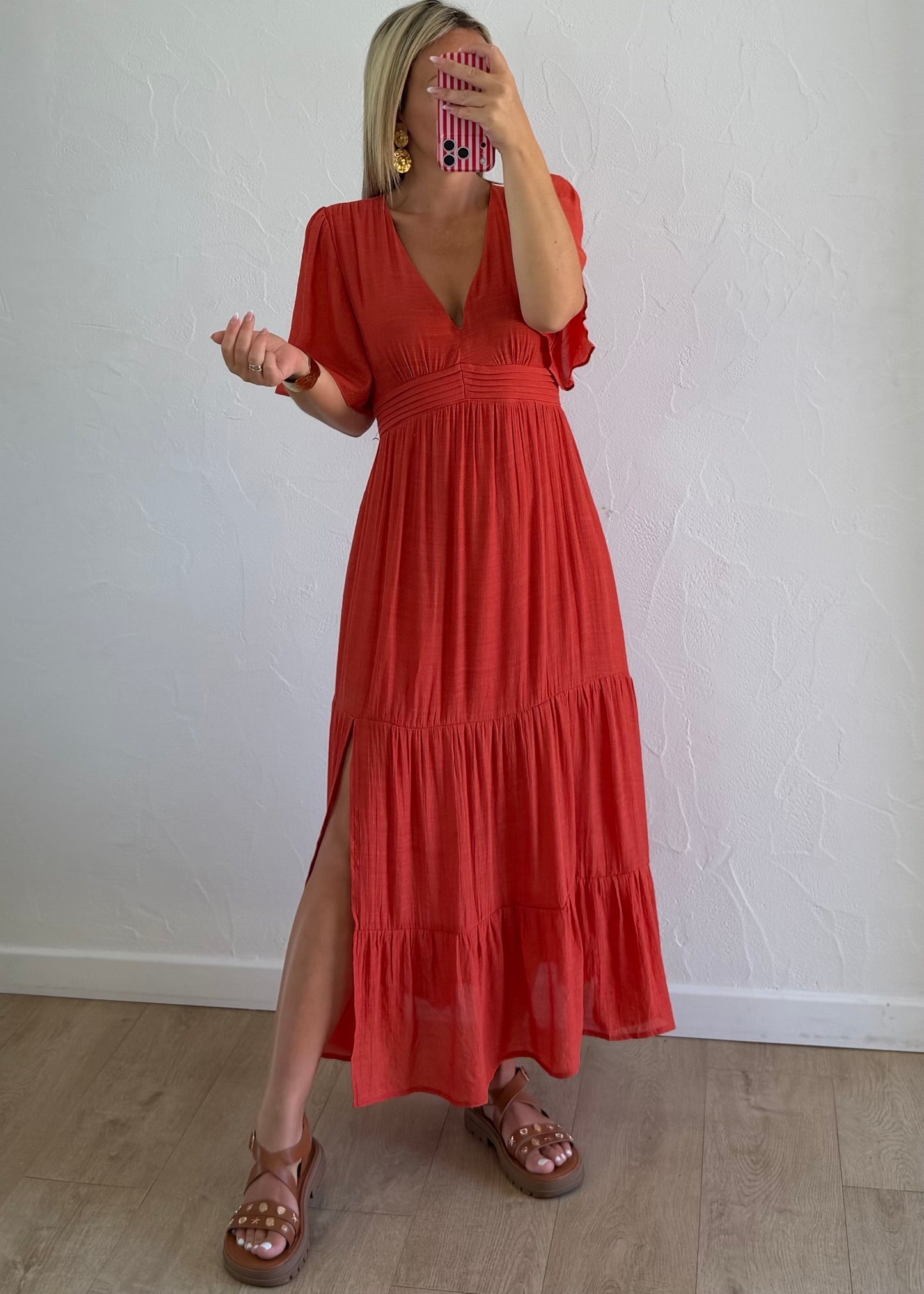 Robe LALIE Terracotta