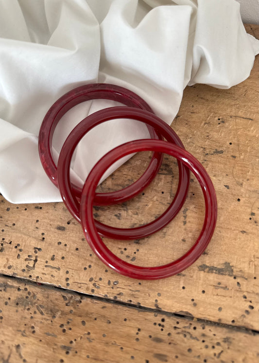 Jonc Résine Rouge